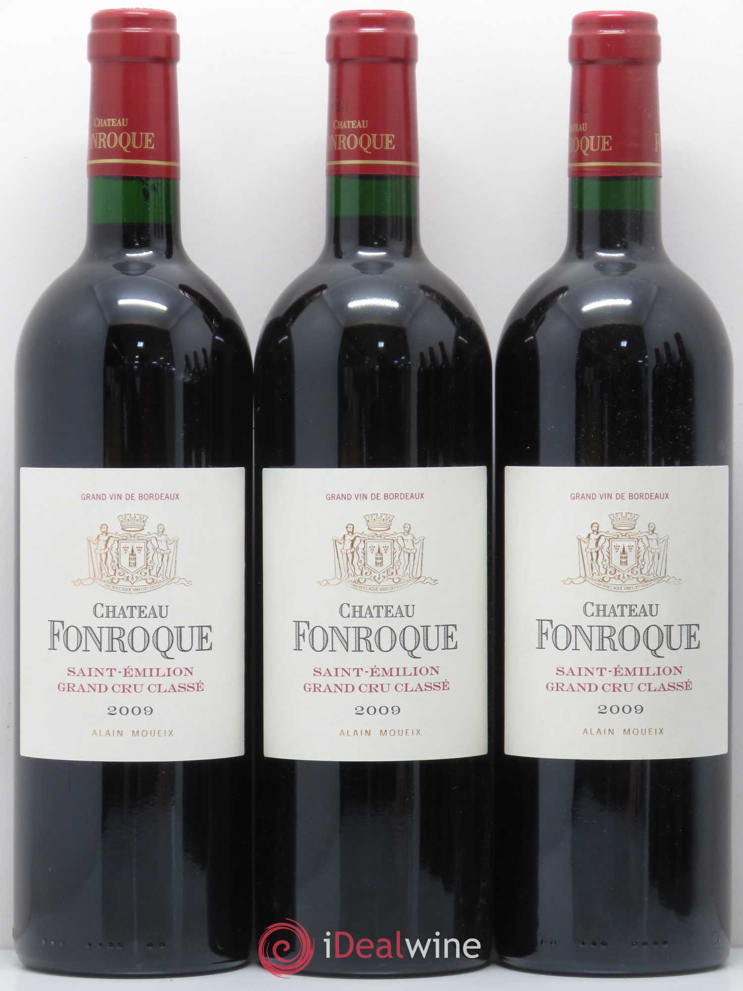 Château Fonroque Grand Cru Classé 2009 - Lot de 6 bouteilles - 1