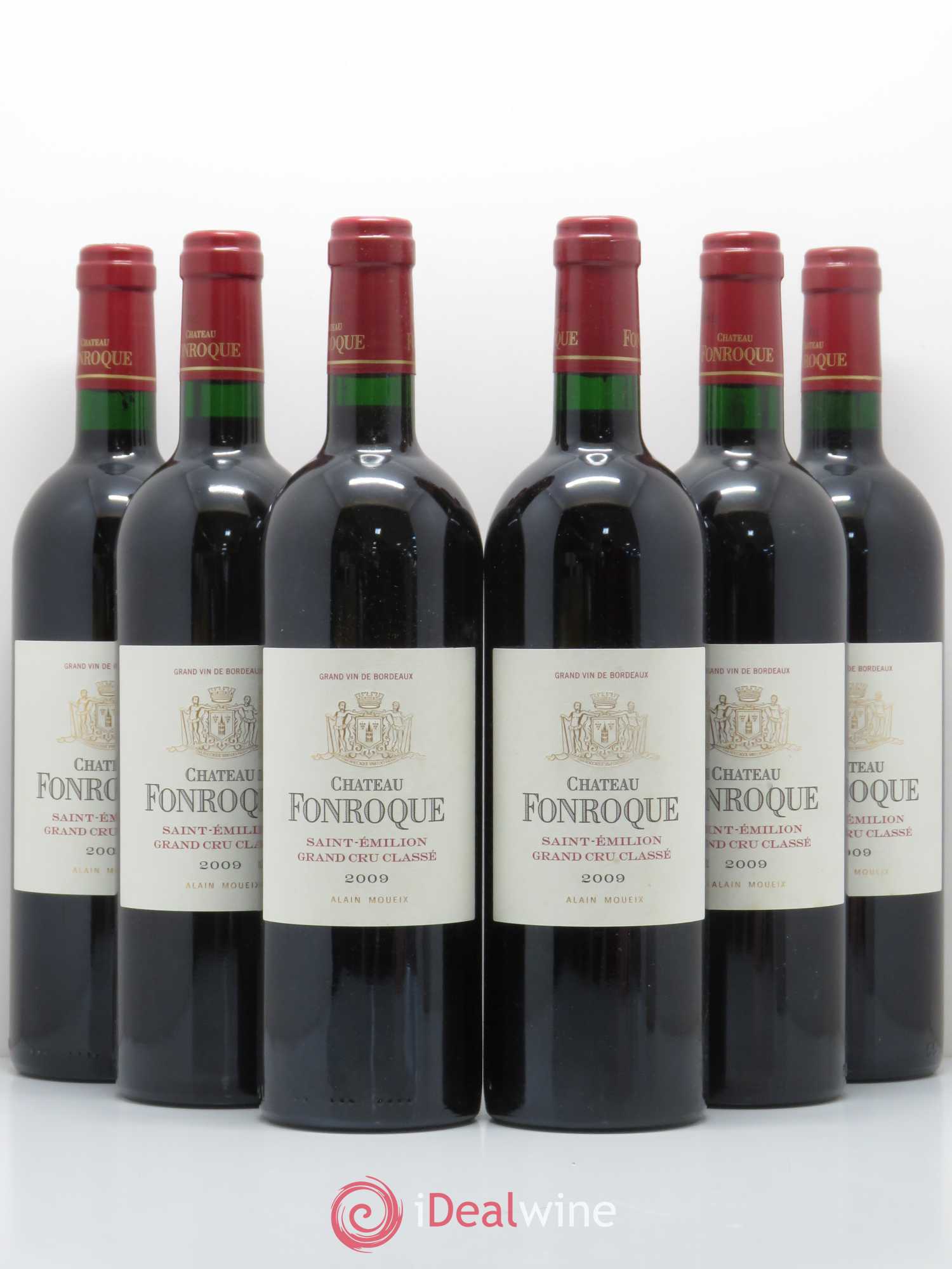 Château Fonroque Grand Cru Classé 2009 - Lot de 6 bouteilles - 0