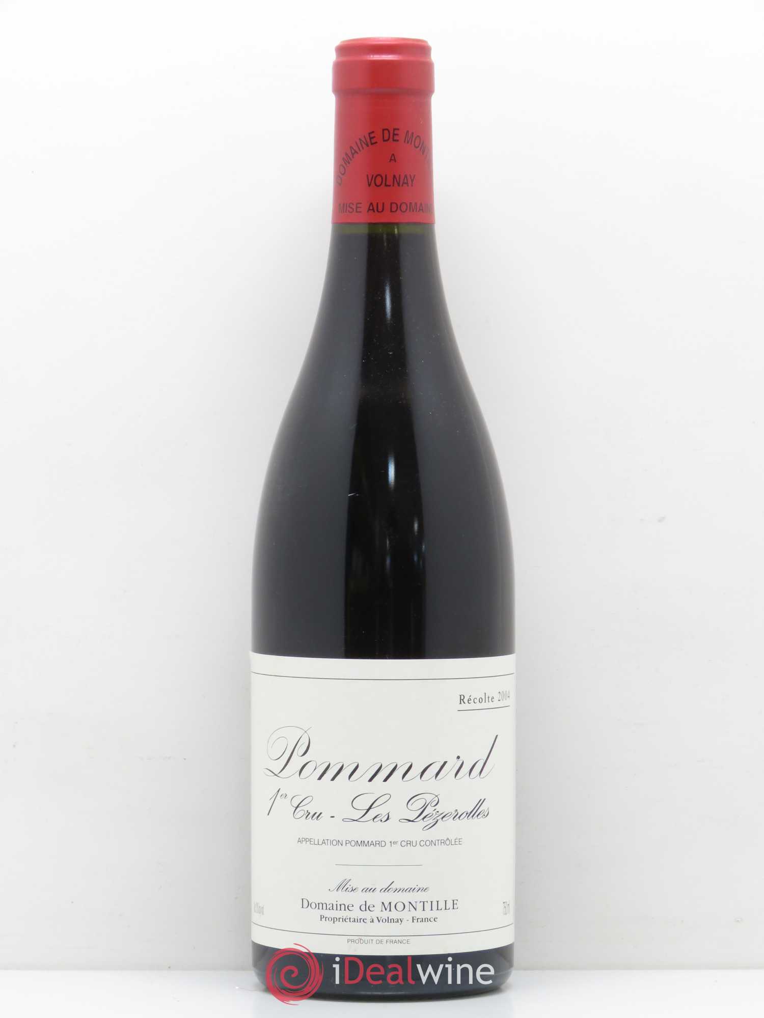 Pommard 1er Cru Les Pézerolles De Montille (Domaine) 2004 - Lot de 1 bouteille - 0