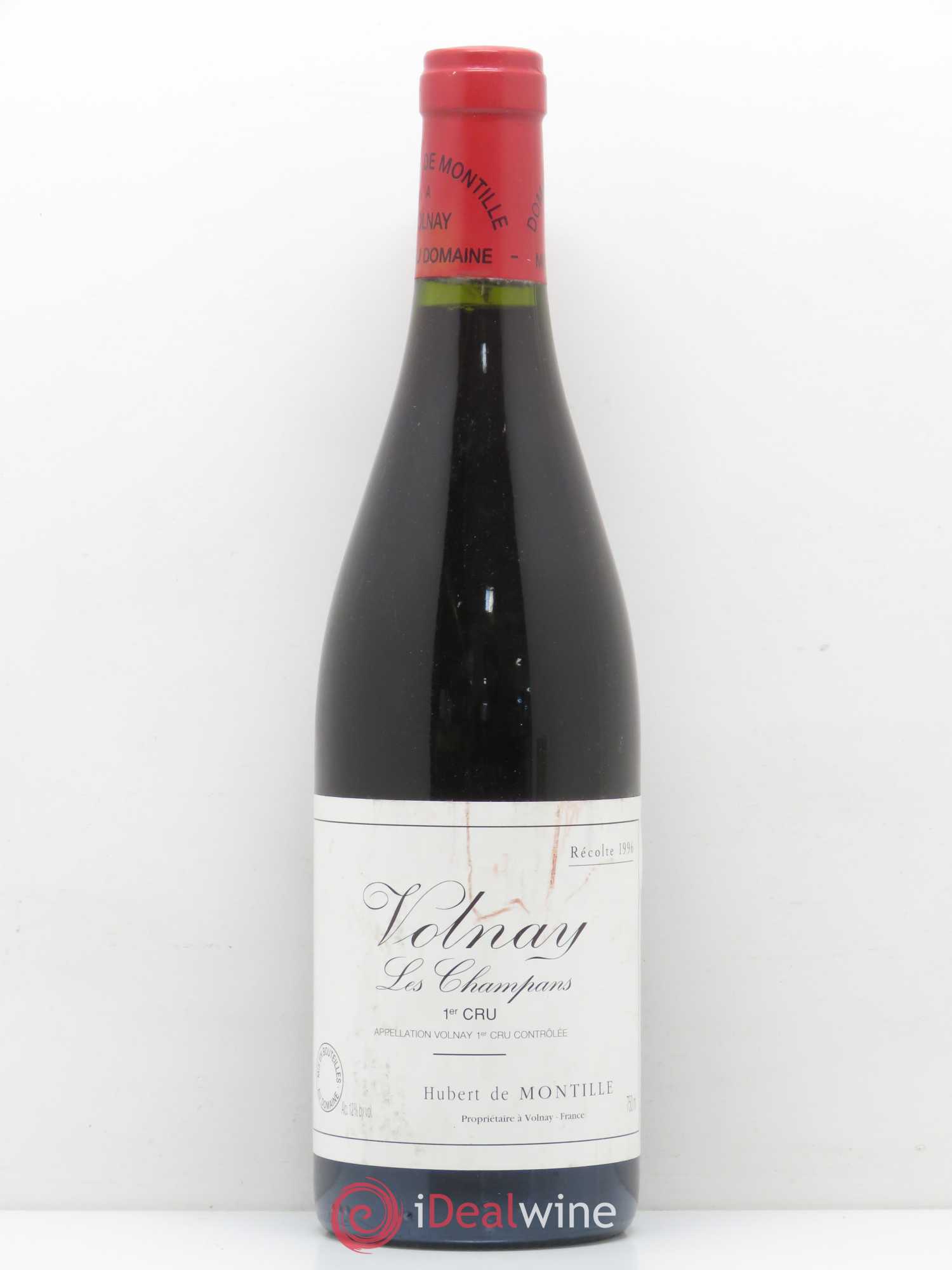 Volnay 1er Cru Les Champans De Montille (Domaine) 1996 - Lot de 1 bouteille - 0