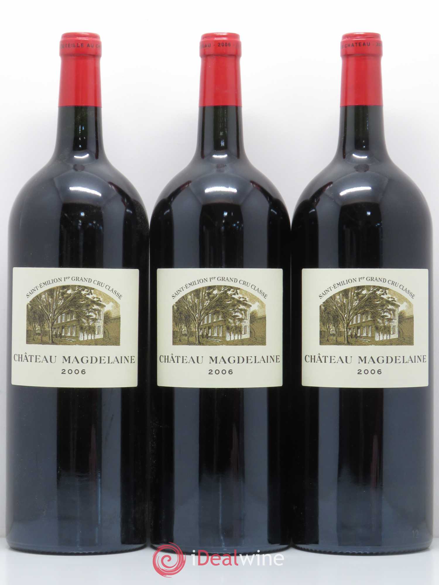 Château Magdelaine 2006 - Lot de 3 magnums - 0