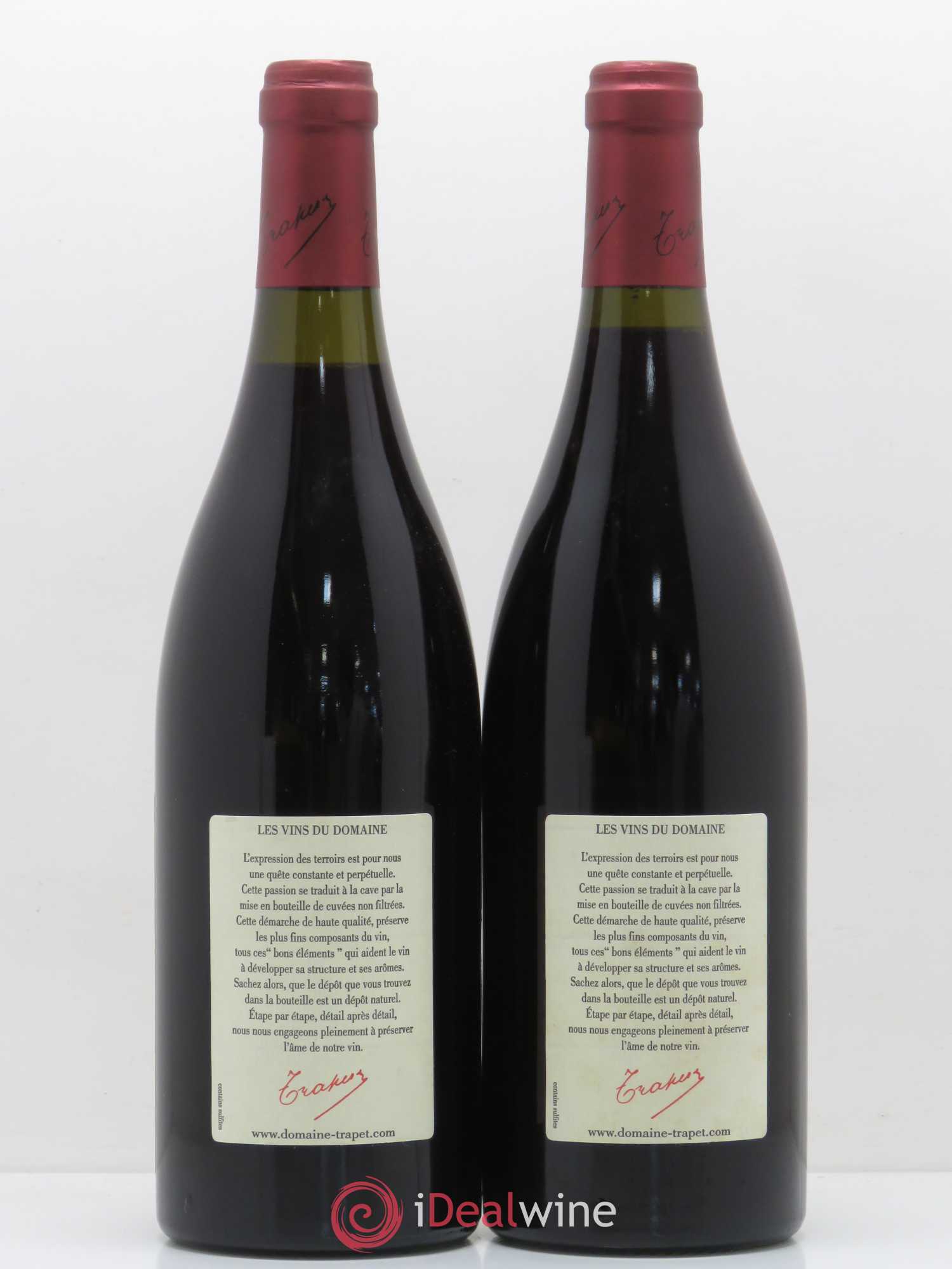 Chambertin Grand Cru Domaine Trapet 2004 - Lot de 2 bouteilles - 1