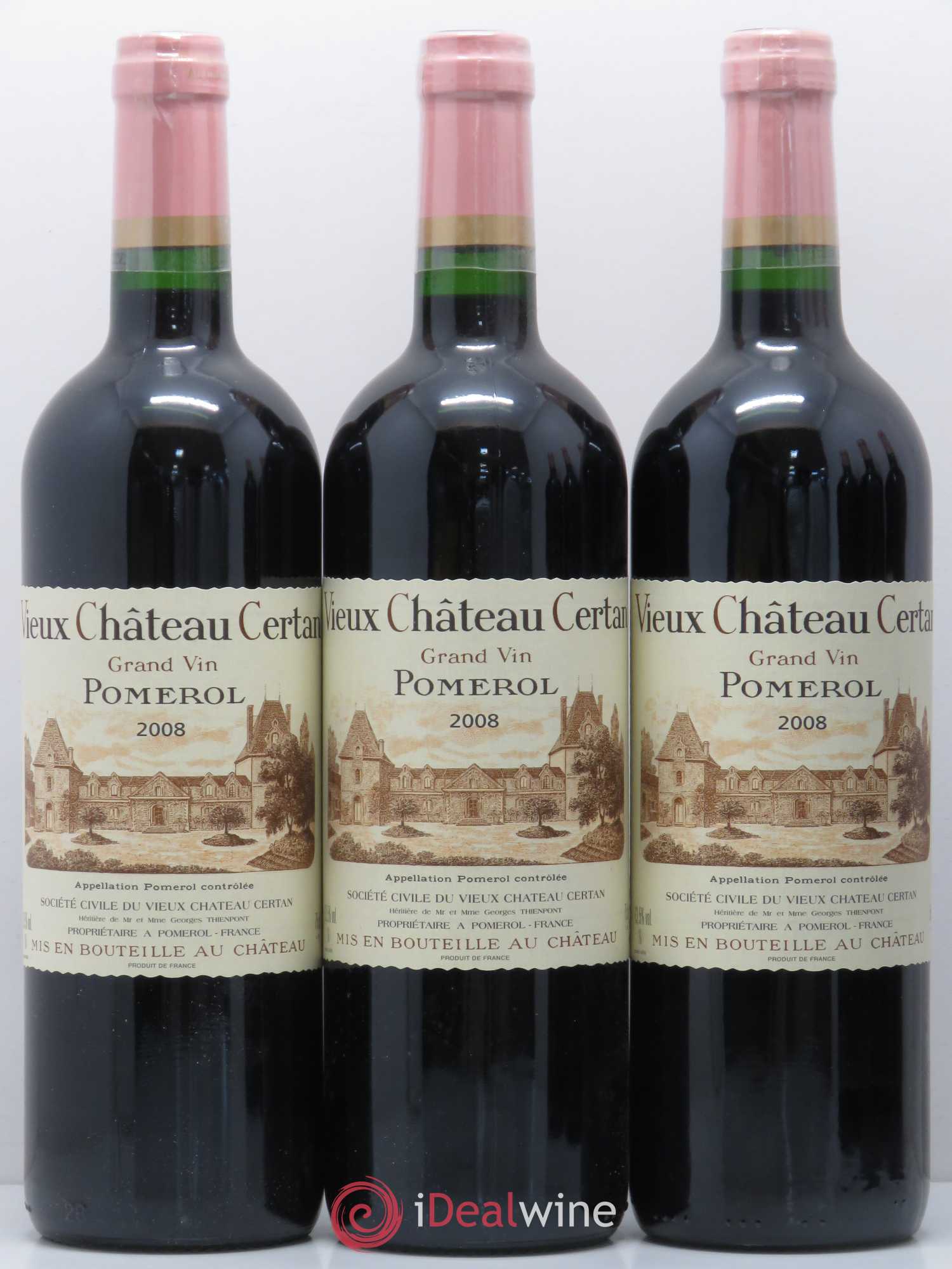 Vieux Château Certan 2008 - Lot de 6 bouteilles - 2