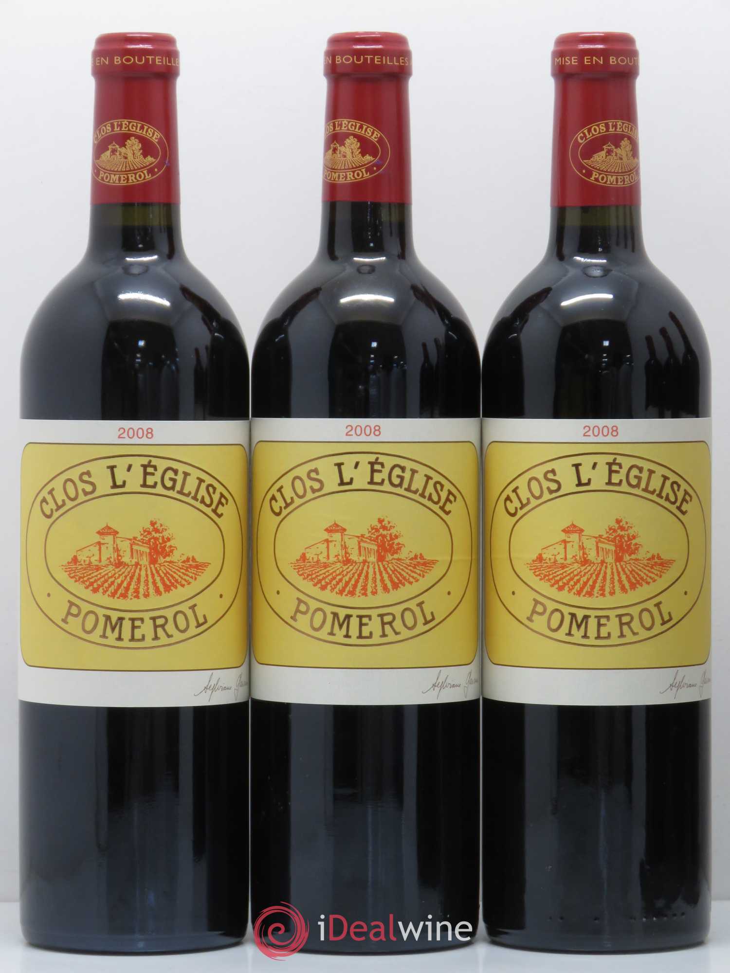 Clos l'Eglise 2008 - Lot de 6 bouteilles - 1