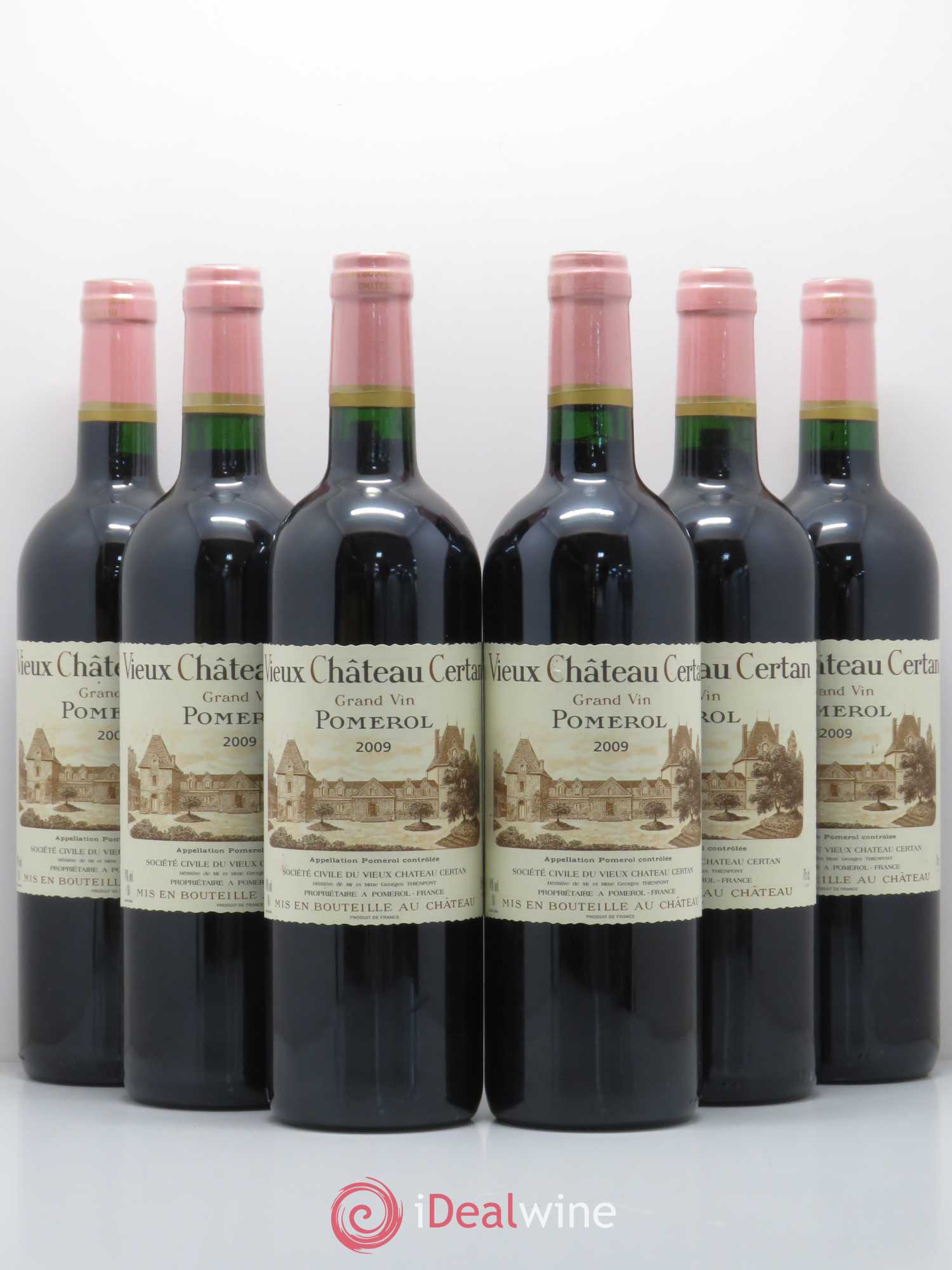Vieux Château Certan 2009 - Lot de 6 bouteilles - 0