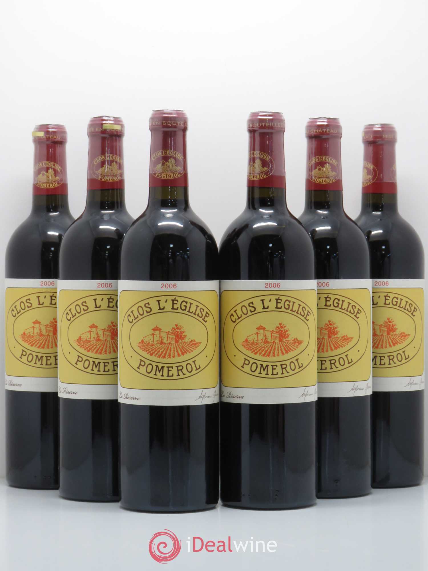 Clos l'Eglise 2006 - Lot de 6 bouteilles - 0