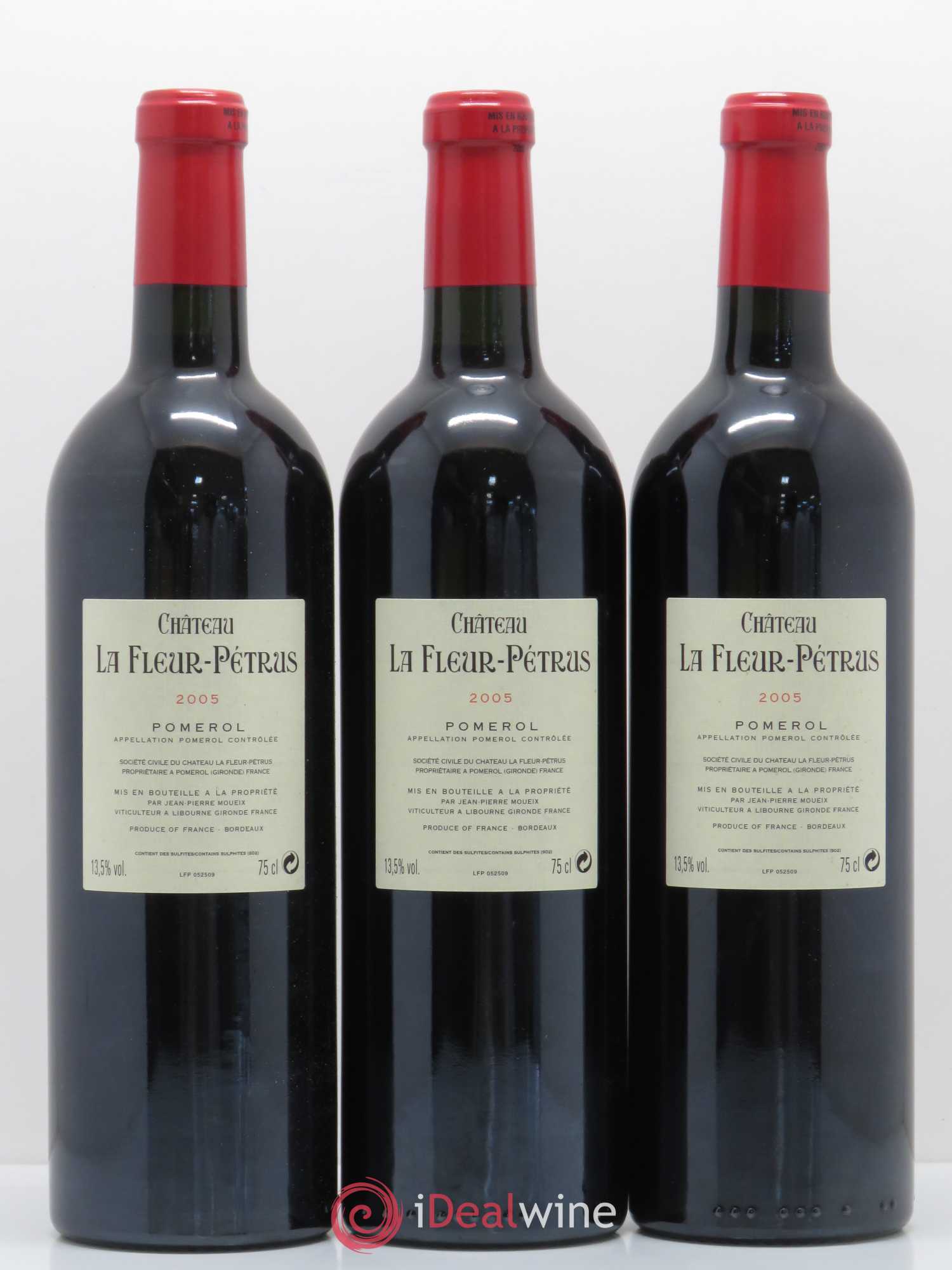 Château la Fleur Petrus 2005 - Lot de 3 bouteilles - 1