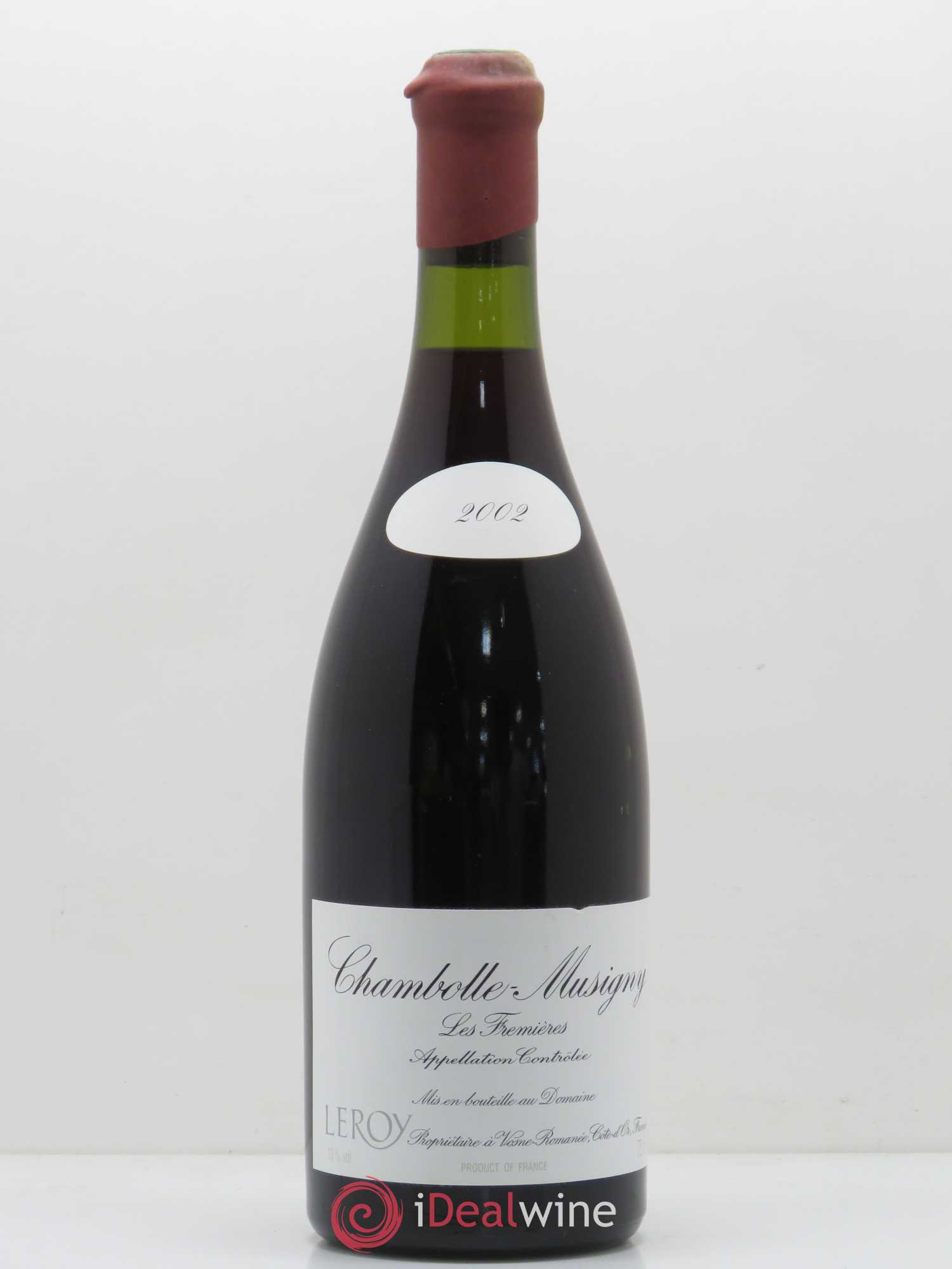 Chambolle-Musigny Les Fremières Leroy (Domaine) 2002 - Lot de 1 bouteille - 0