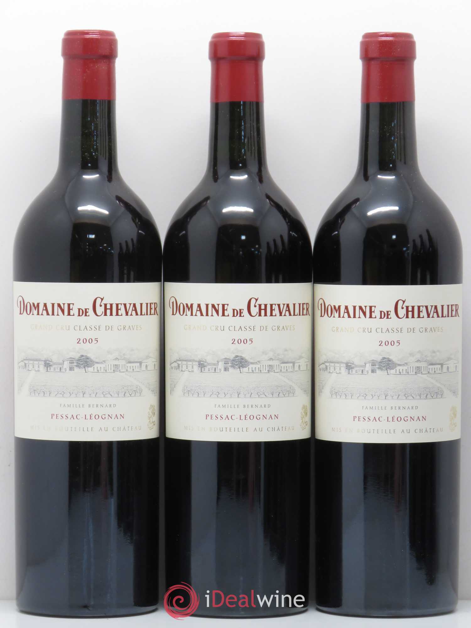 Domaine de Chevalier Cru Classé de Graves 2005 - Lot de 6 bouteilles - 1