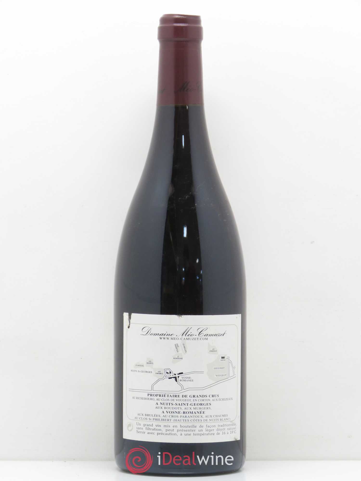 Vosne-Romanée 1er Cru Les Chaumes Méo-Camuzet (Domaine) 2002 - Lot de 1 bouteille - 1