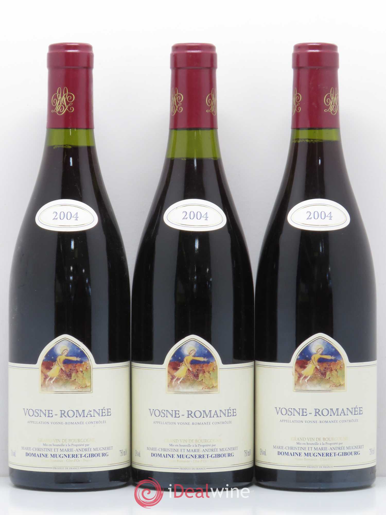 Vosne-Romanée Mugneret-Gibourg (Domaine) 2004 - Lot de 3 bouteilles - 0