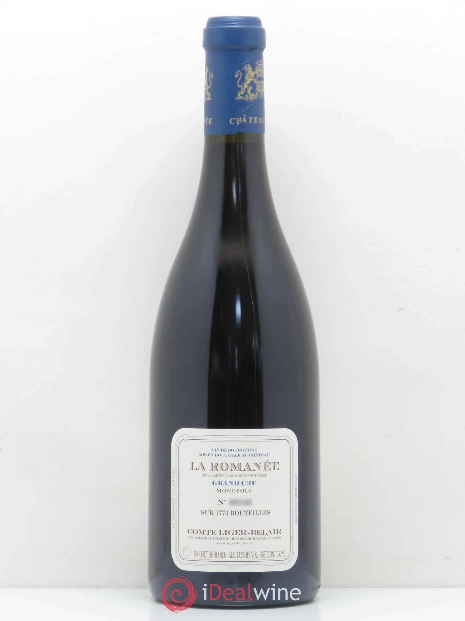 La Romanée Grand Cru Comte Liger-Belair (Domaine du) 2005 - Lot de 1 bouteille - 1