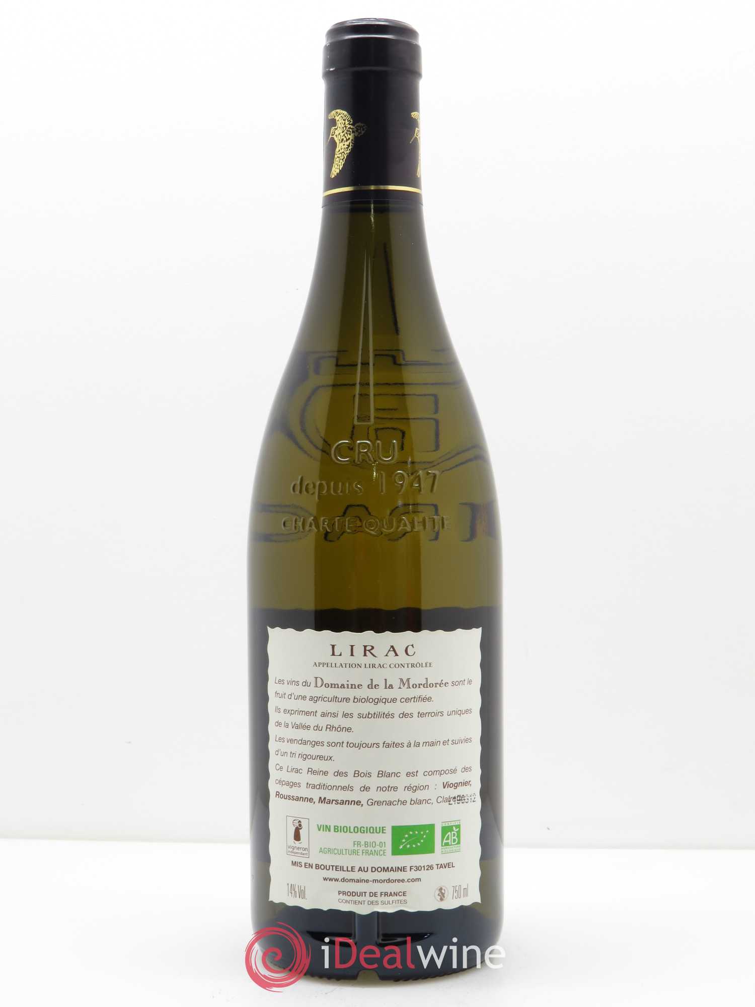 Lirac Cuvée Reine des Bois La Mordorée (Domaine de) 2018 - Lot de 1 bouteille - 1