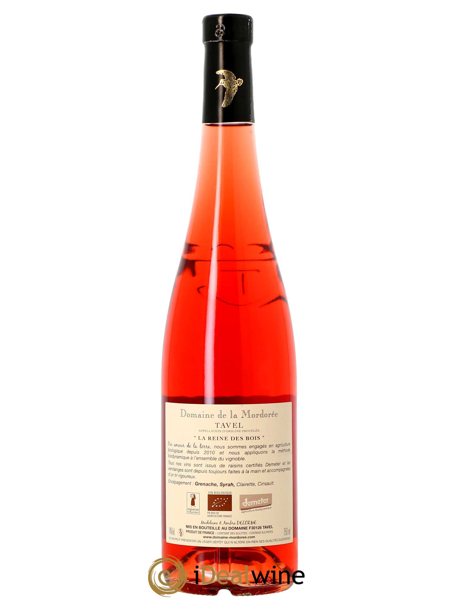 Tavel La Reine des Bois La Mordorée (Domaine de) 2022 - Lot de 1 bouteille - 1