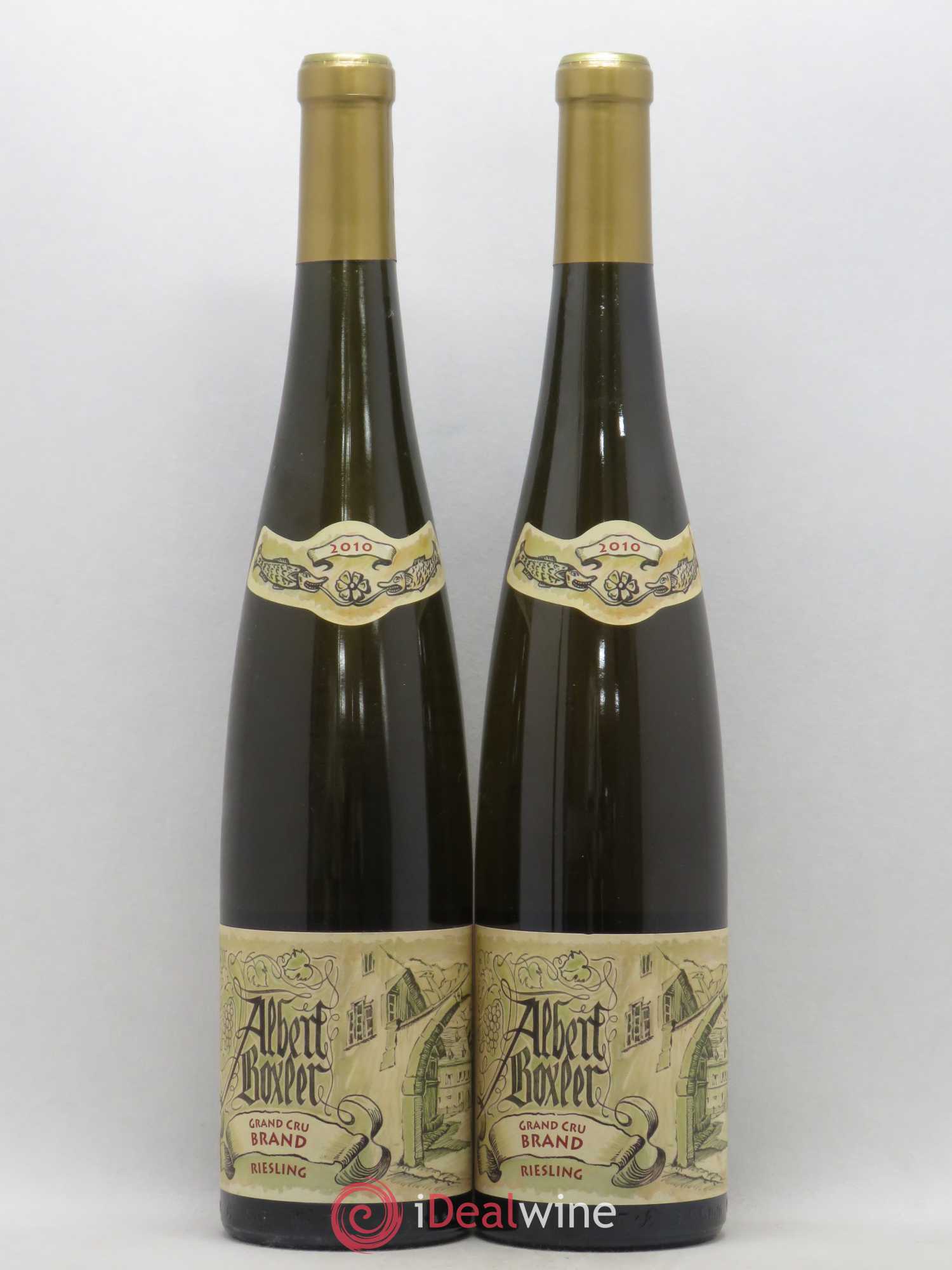 Alsace Riesling Albert Boxler Grand Cru Brand 2010 - Posten von 5 Flaschen - 2