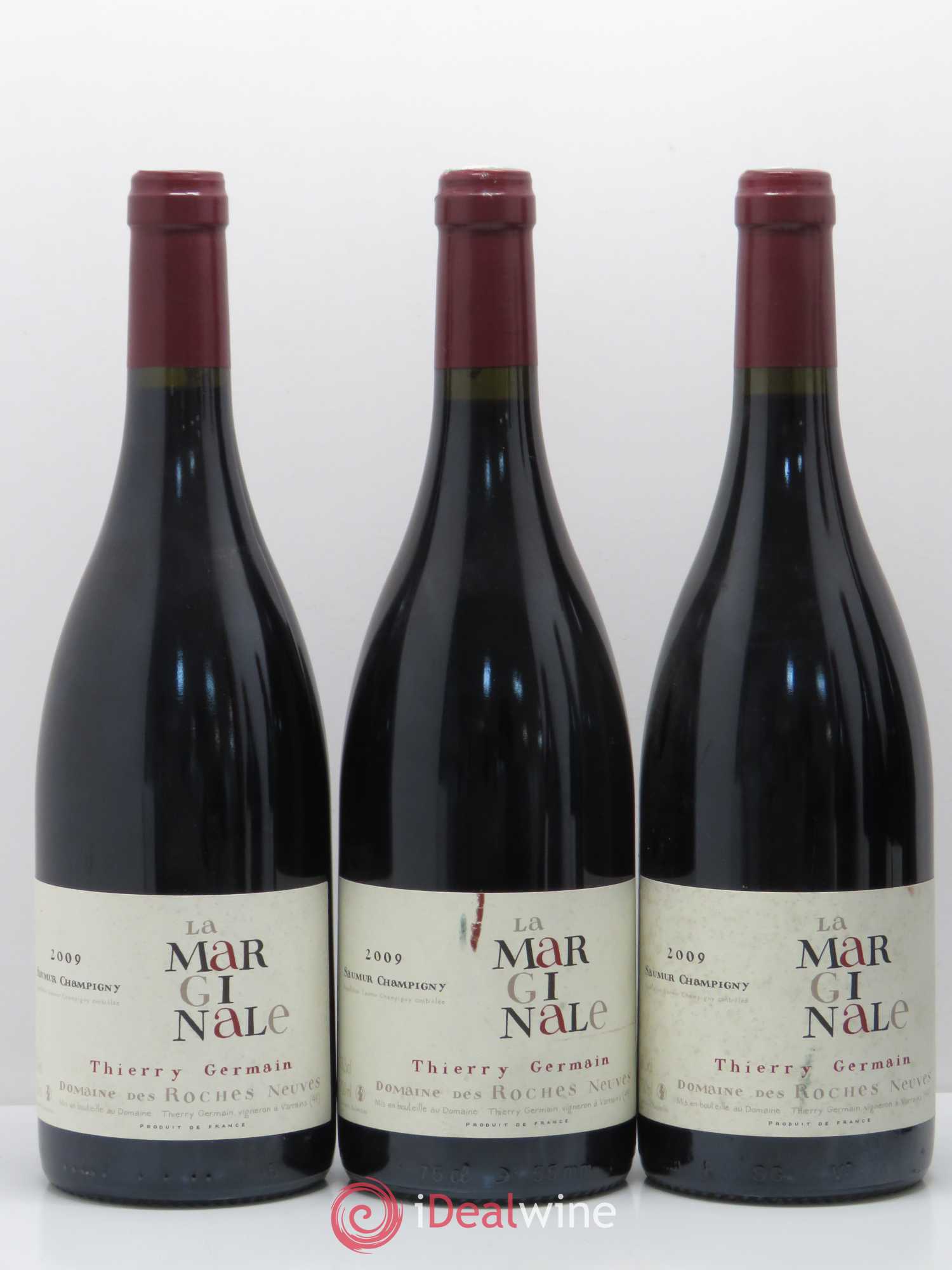 Saumur-Champigny La Marginale Domaine des Roches Neuves - Thierry Germain  (sans prix de réserve) 2009 - Lot de 6 bouteilles - 1
