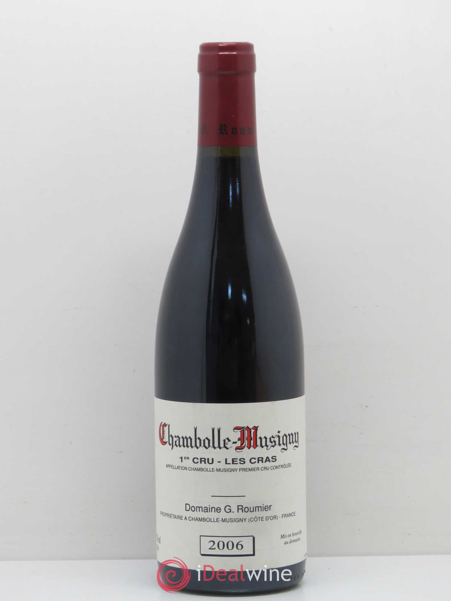 Chambolle-Musigny 1er Cru Les Cras Georges Roumier (Domaine) 2006 - Lot de 1 bouteille - 0