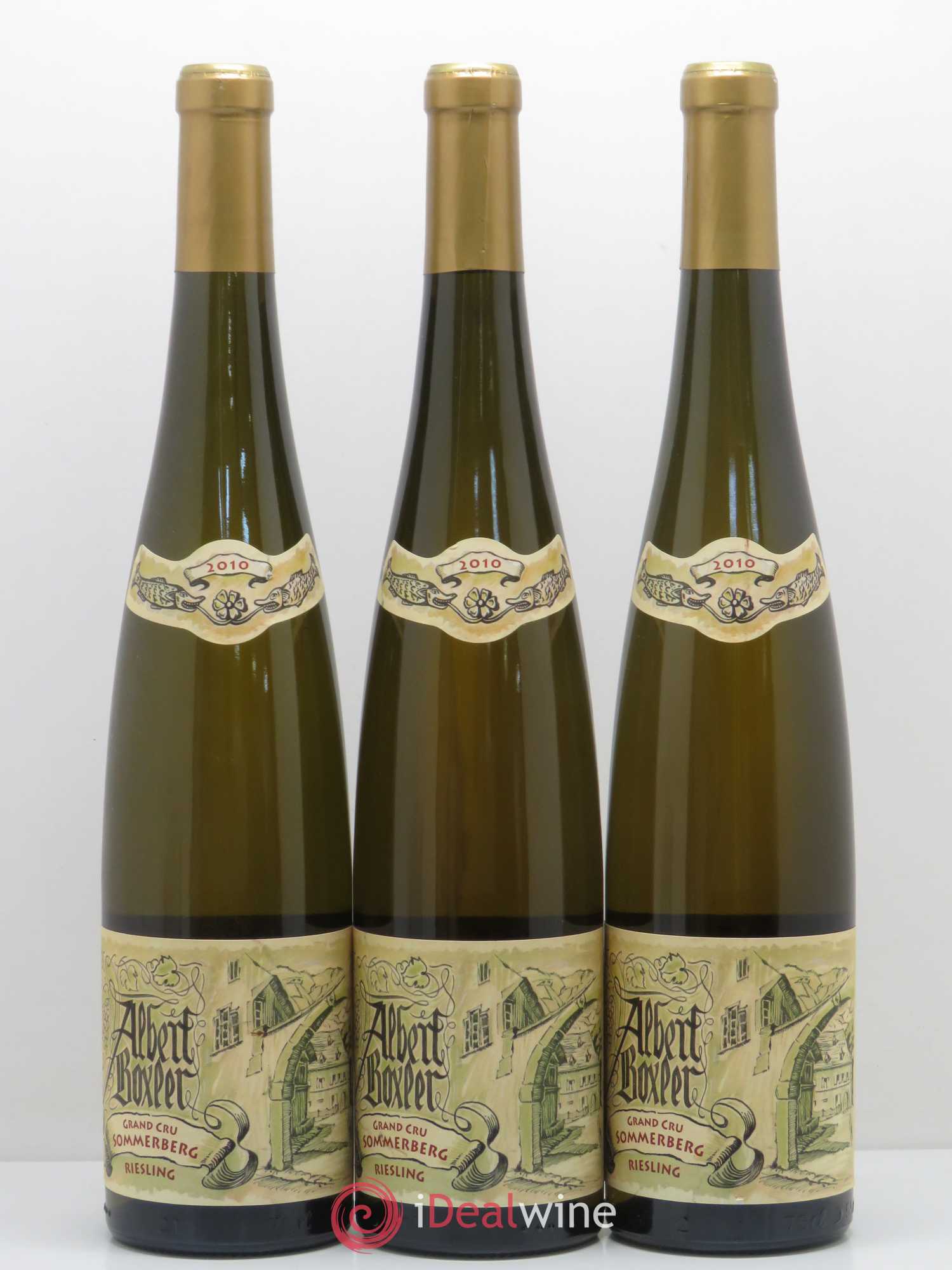 Riesling Grand Cru Sommerberg Cuvée E Domaine Albert Boxler 2010 - Posten von 3 Flaschen - 0