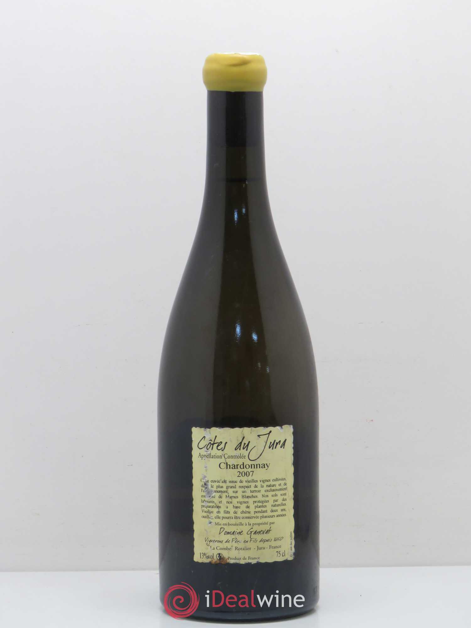 Côtes du Jura Les Grands Teppes Vieilles Vignes Jean-François Ganevat (Domaine) 2007 - Lot de 1 bouteille - 1