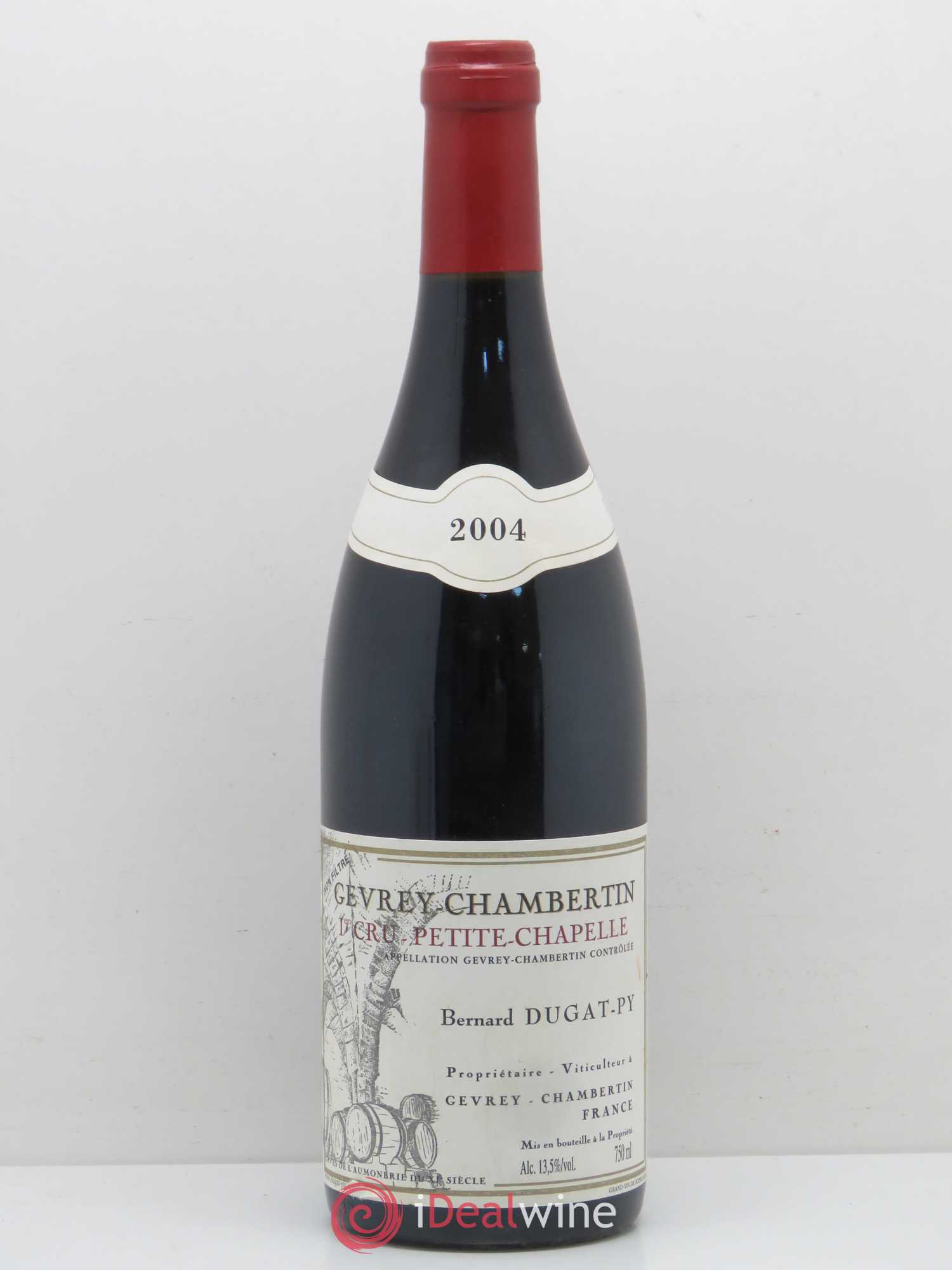 Gevrey-Chambertin 1er Cru Petite Chapelle Vieilles Vignes Dugat-Py 2004 - Lot de 1 bouteille - 0