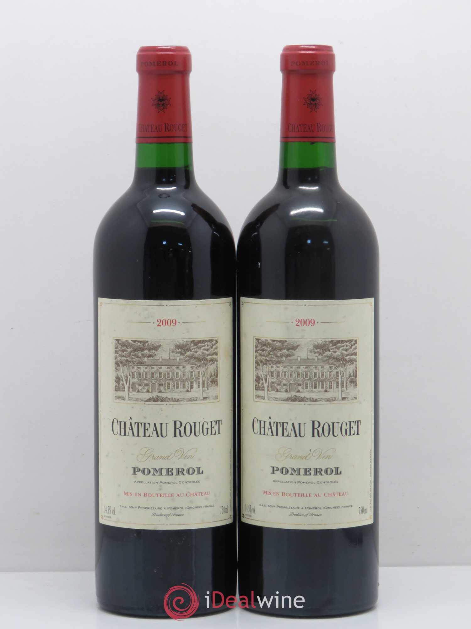 Château Rouget 2009 - Posten von 2 Flaschen - 0