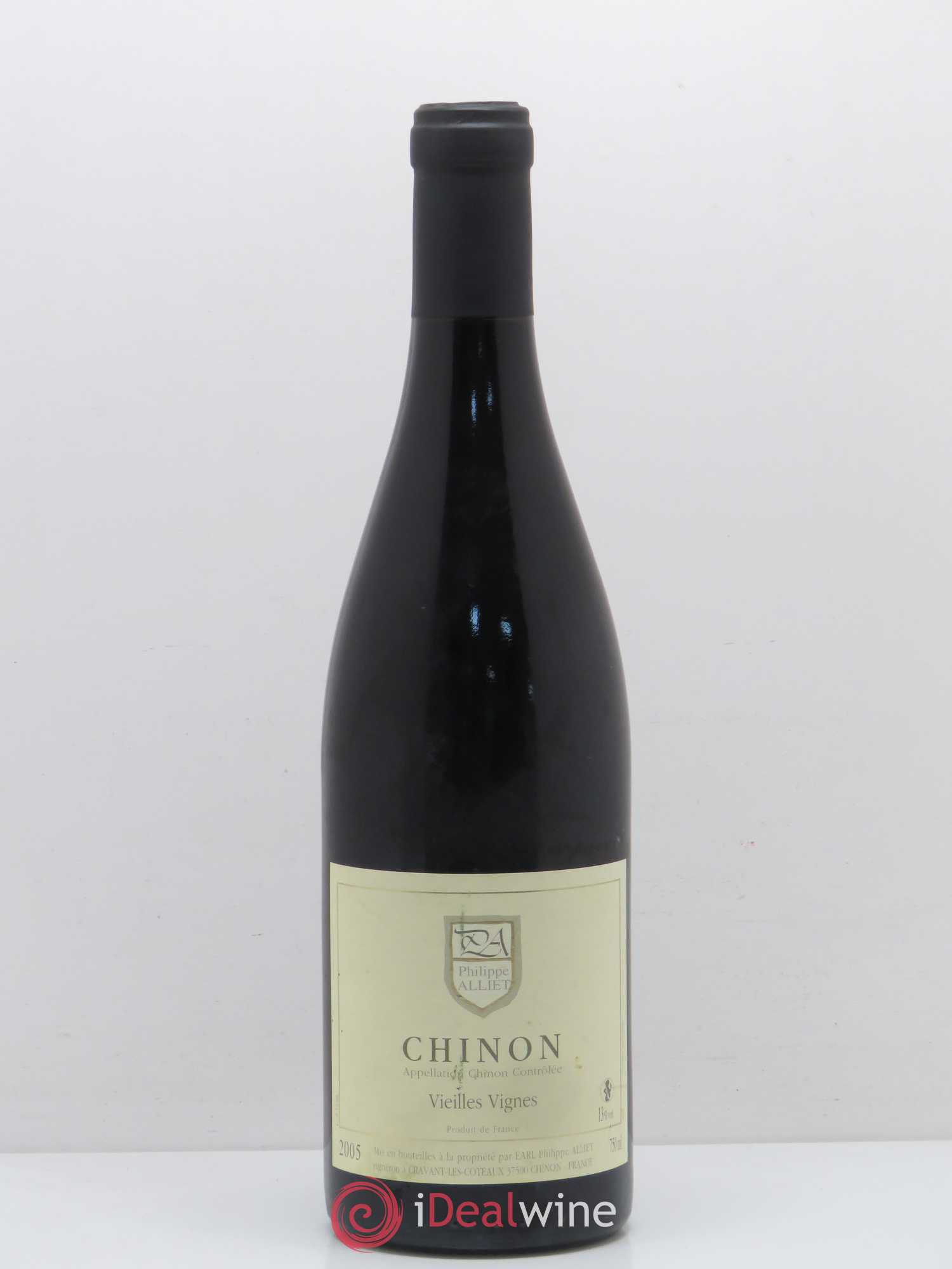 Chinon Vieilles Vignes Philippe Alliet 2005 - Lot de 1 bouteille - 0