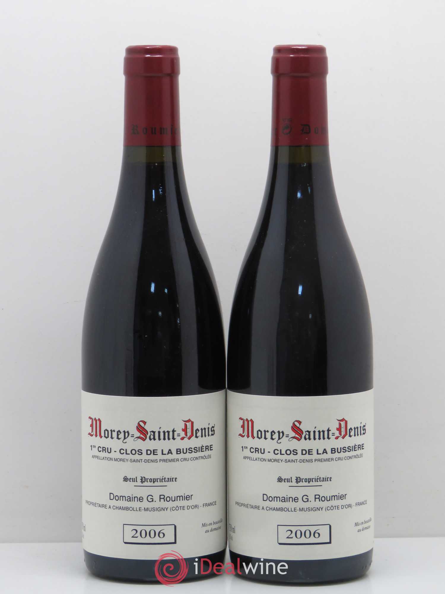 Morey-Saint-Denis 1er Cru Clos de la Bussière Georges Roumier (Domaine) 2006 - Lot de 2 bouteilles - 0