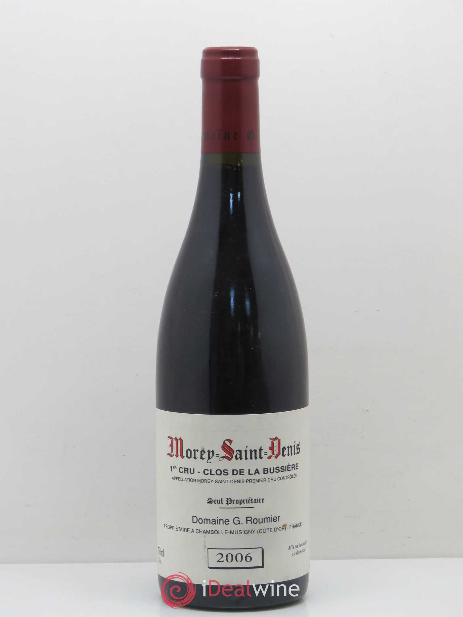 Morey-Saint-Denis 1er Cru Clos de la Bussière Georges Roumier (Domaine) 2006 - Lot de 1 bouteille - 0