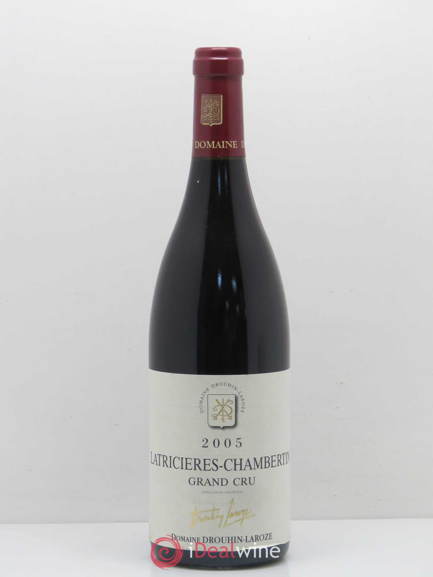 Latricières-Chambertin Grand Cru Domaine Drouhin-Laroze 2005 - Lot de 1 bouteille - 0