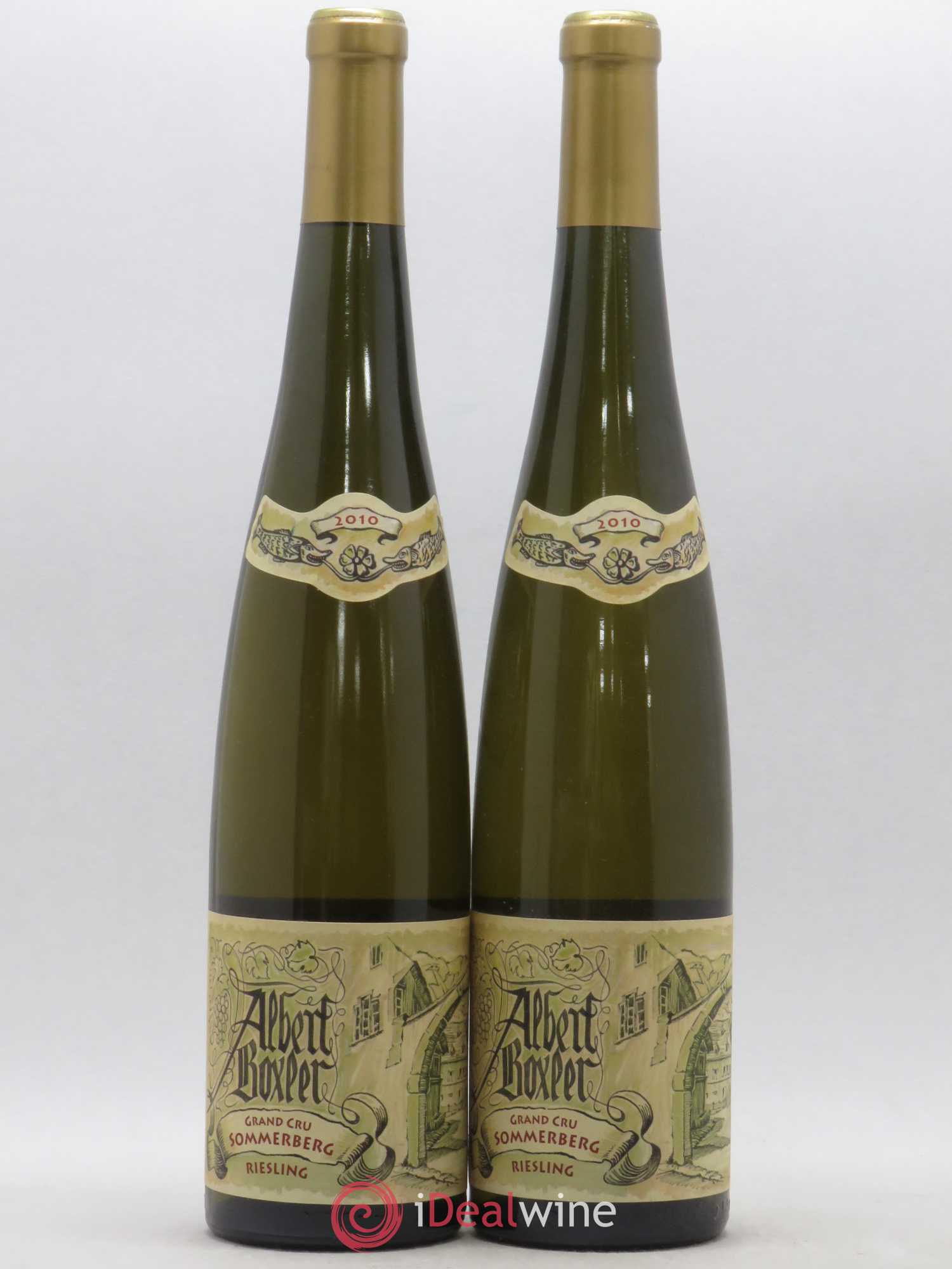 Alsace Riesling Grand Cru Sommerberg Albert Boxler Cuvée D 2010 - Posten von 2 Flaschen - 0