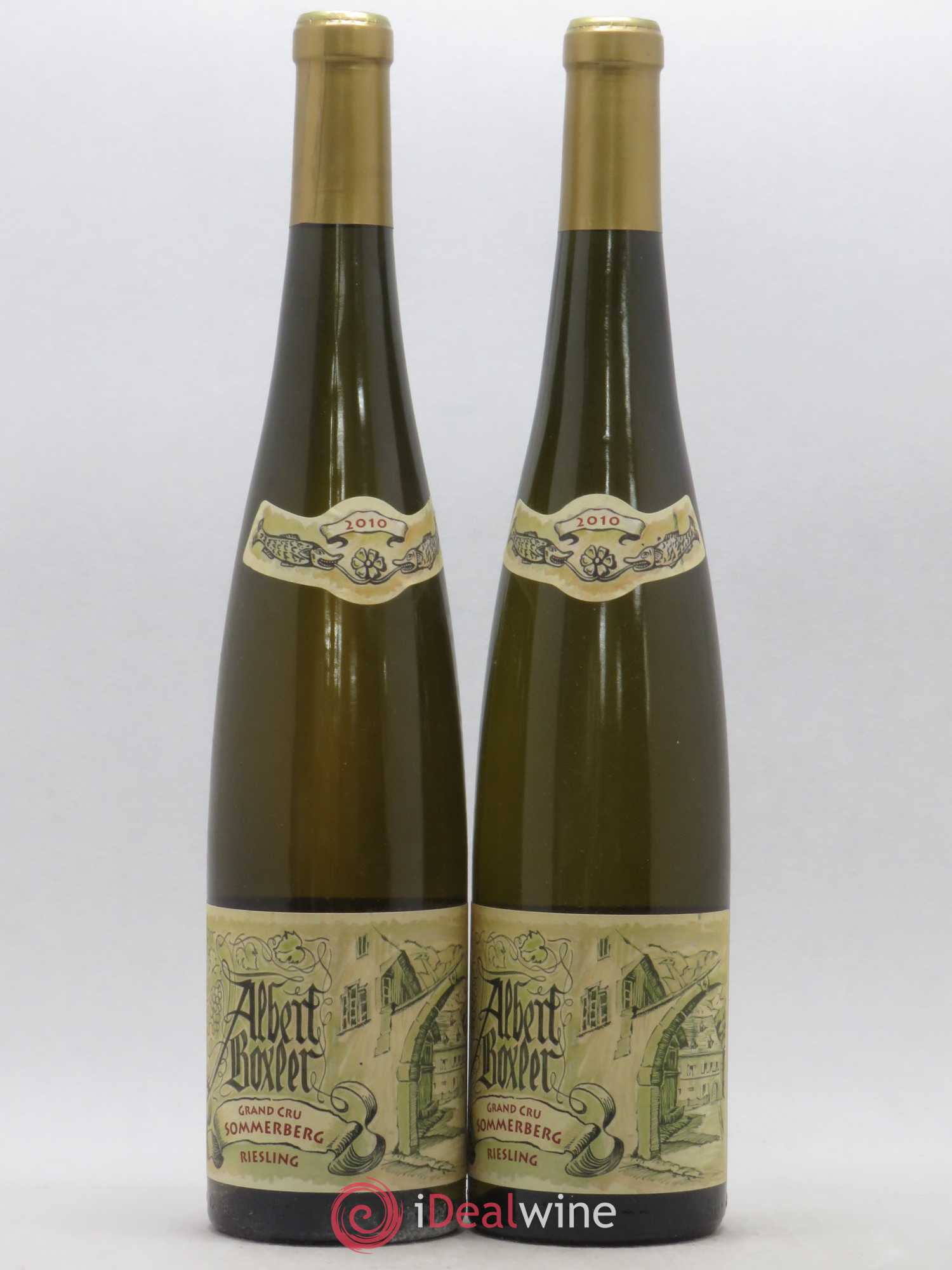 Alsace Riesling Grand Cru Sommerberg Albert Boxler Cuvée E 2010 - Posten von 2 Flaschen - 0