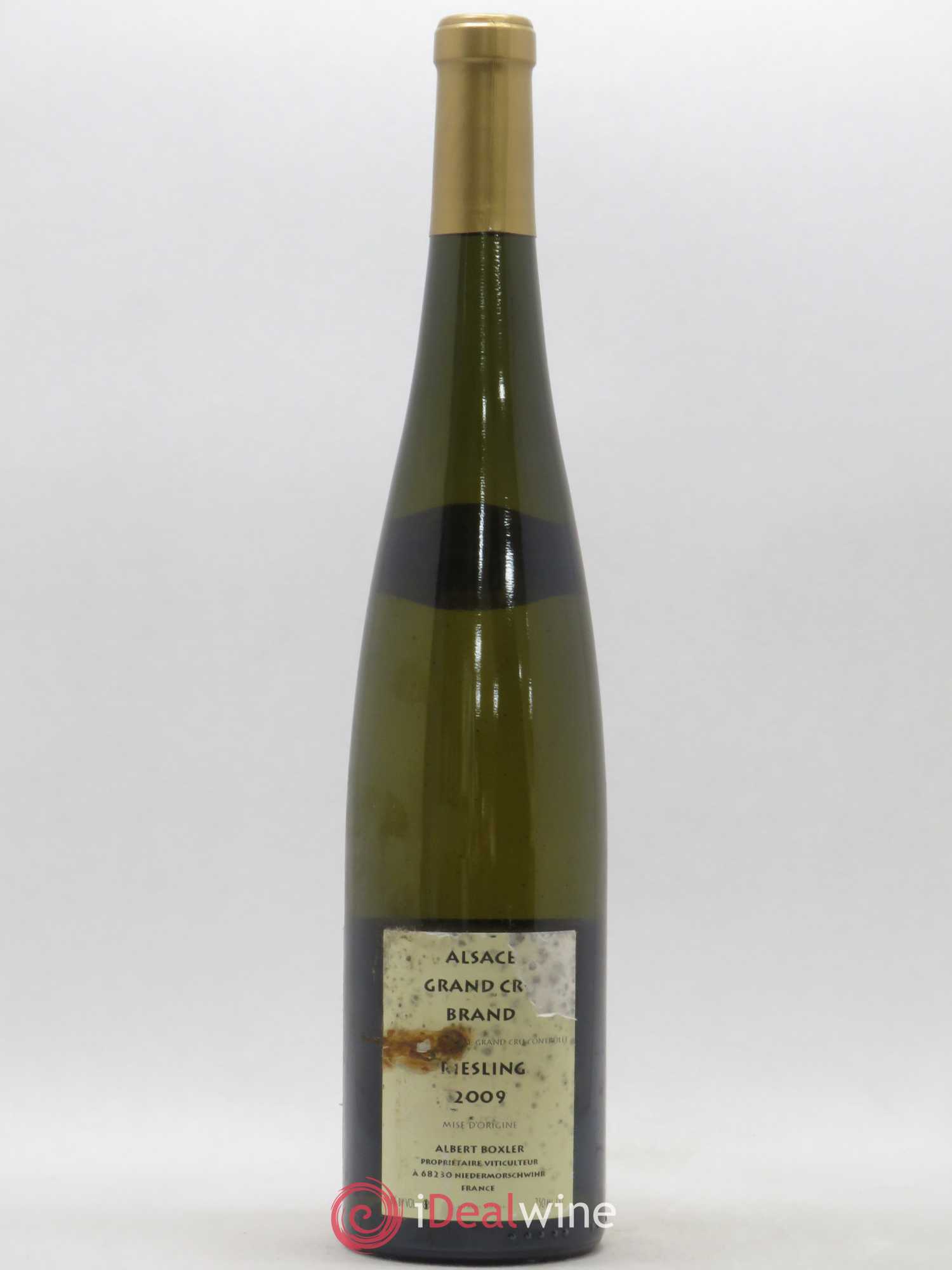 Riesling Grand Cru Brand Albert Boxler 2009 - Posten von 1 Flasche - 1