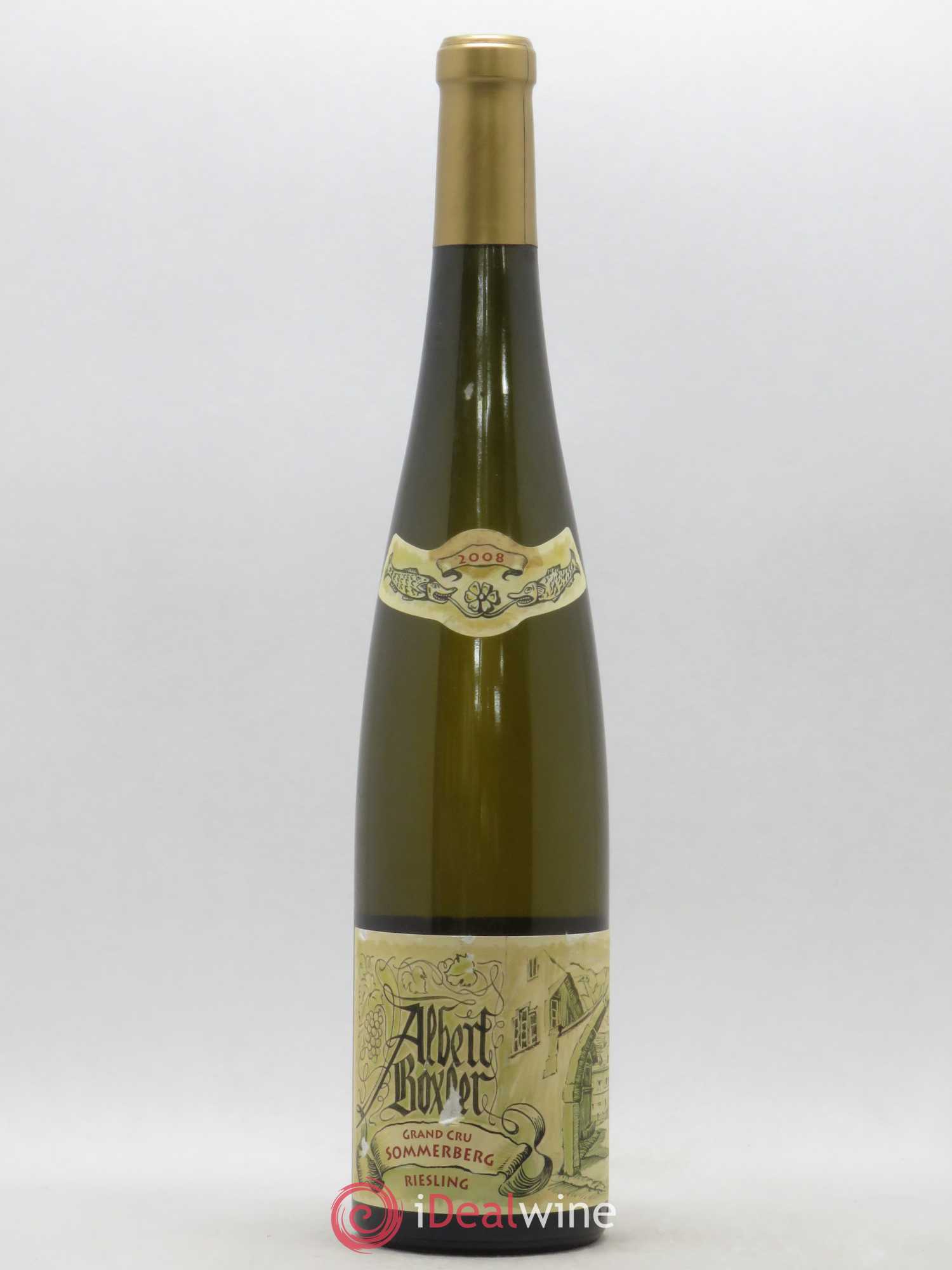Alsace Riesling Grand Cru Sommerberg Albert Boxler Cuvée D 2008 - Posten von 1 Flasche - 0