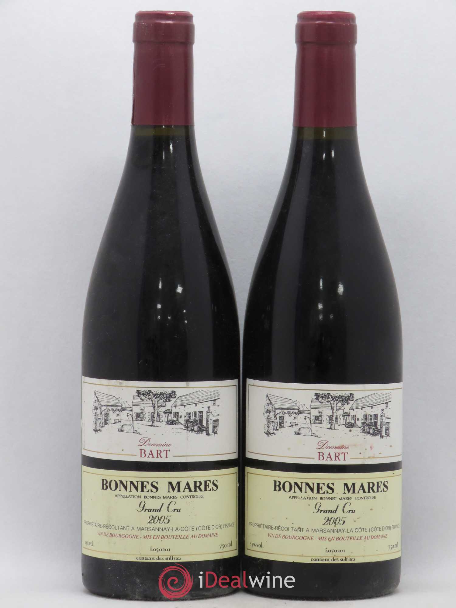 Bonnes-Mares Grand Cru Bart (Domaine) 2005 - Lot de 2 bouteilles - 0