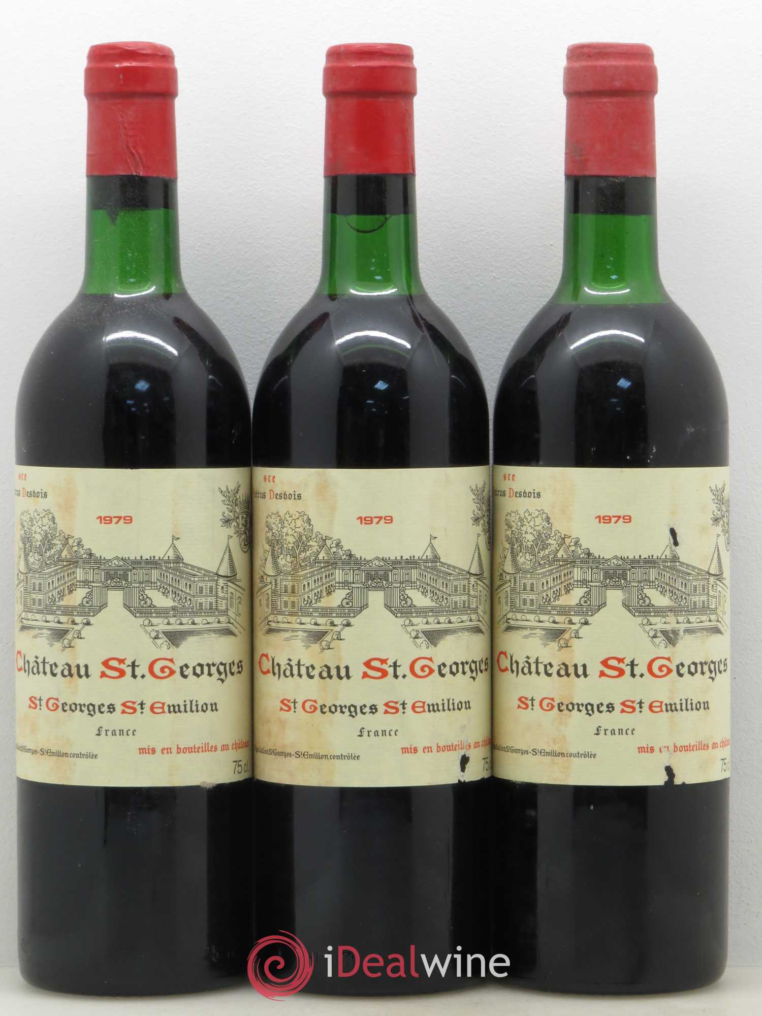 Château Saint-Georges 1979 - Lot de 12 bouteilles - 1