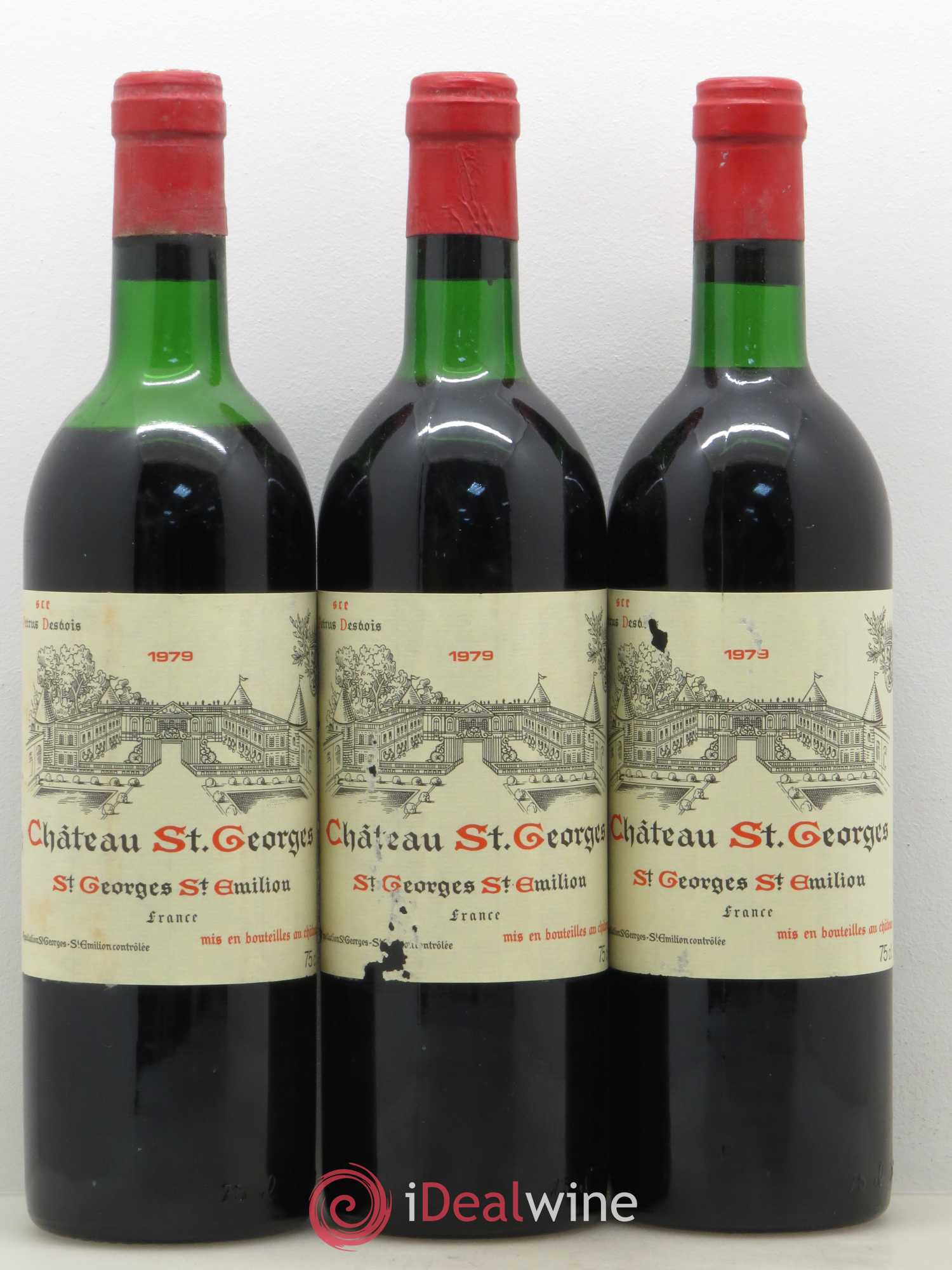 Château Saint-Georges 1979 - Lot de 12 bouteilles - 4