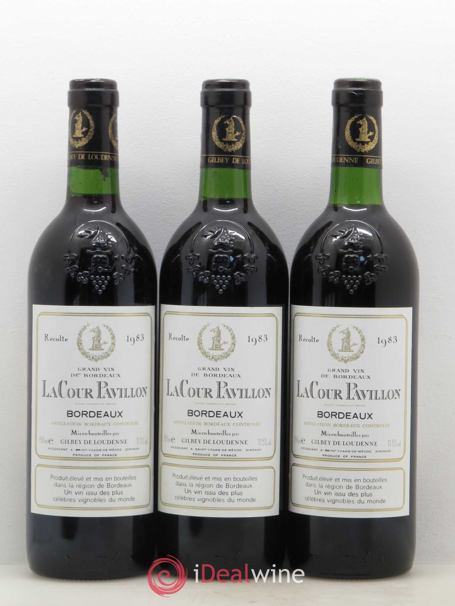 Bordeaux La Cour Pavillon (no reserve) 1983 - Lot of 6 bottles - 1