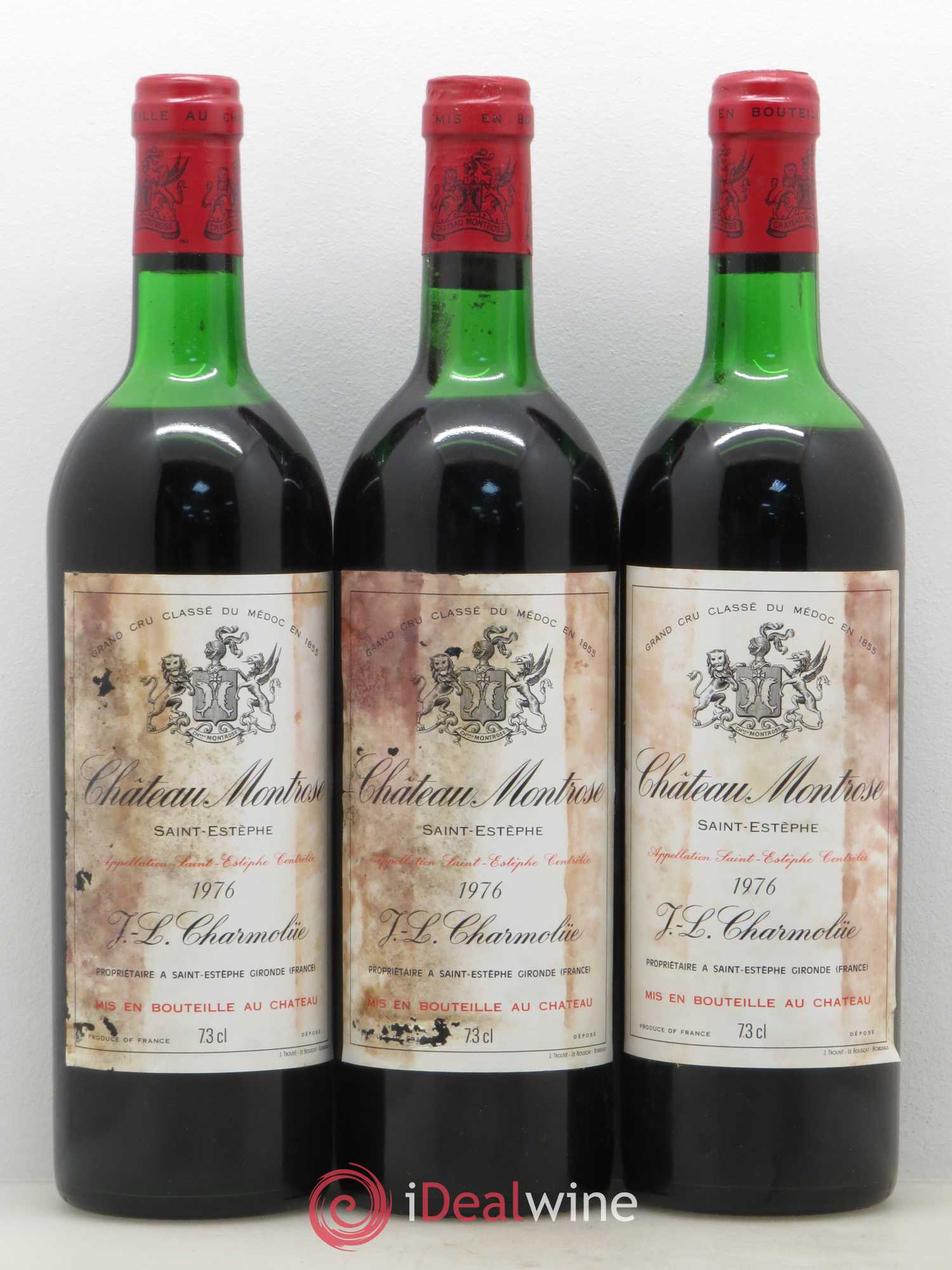 Château Montrose 2ème Grand Cru Classé 1976 - Lot de 12 bouteilles - 2