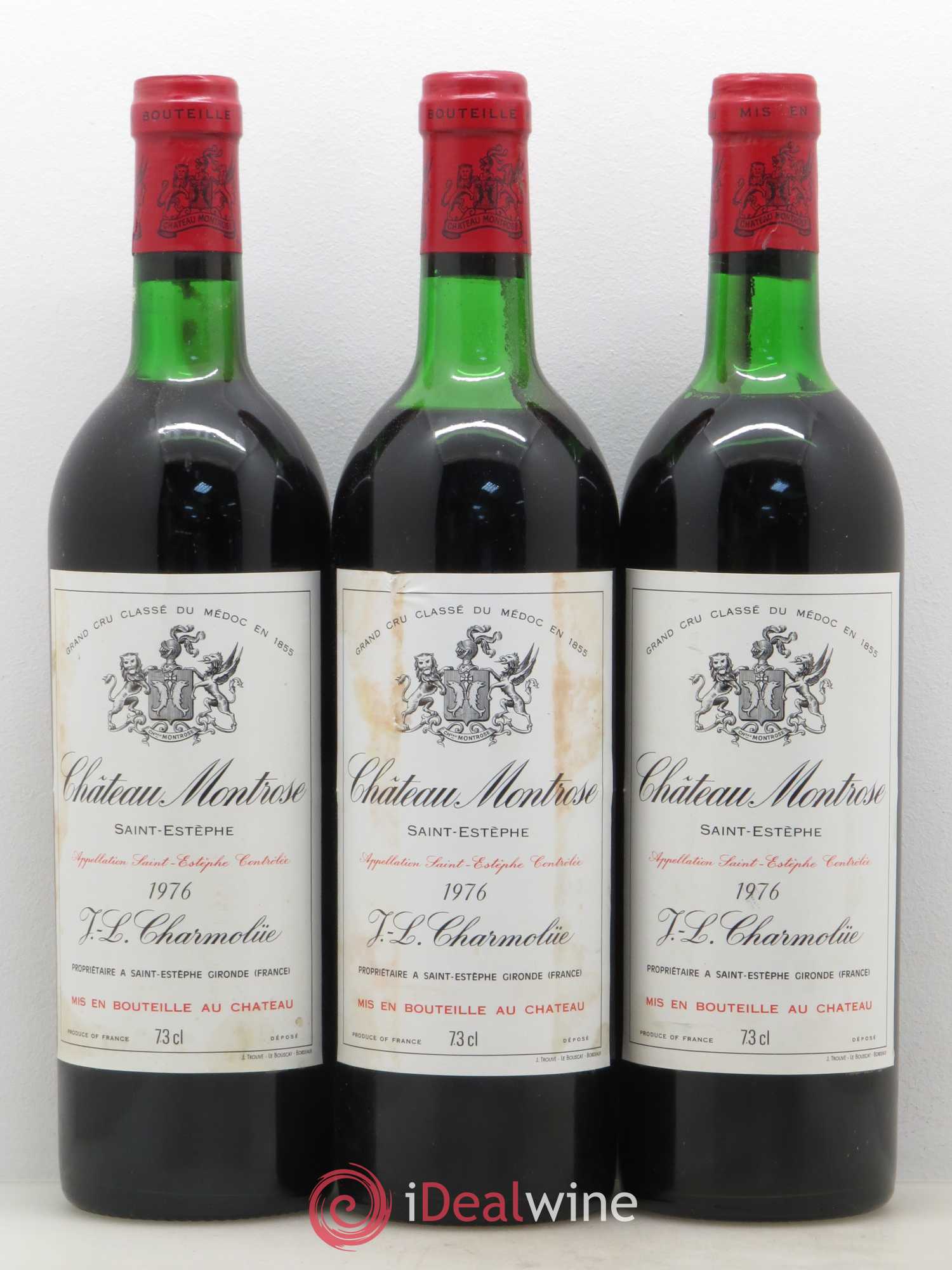 Château Montrose 2ème Grand Cru Classé 1976 - Lot de 12 bouteilles - 3