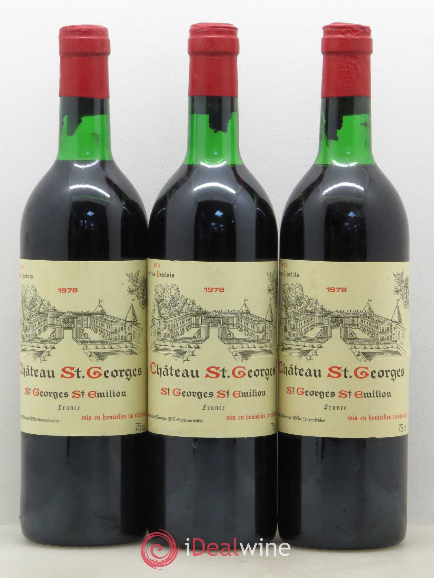 Château Saint-Georges 1978 - Lot de 11 bouteilles - 2