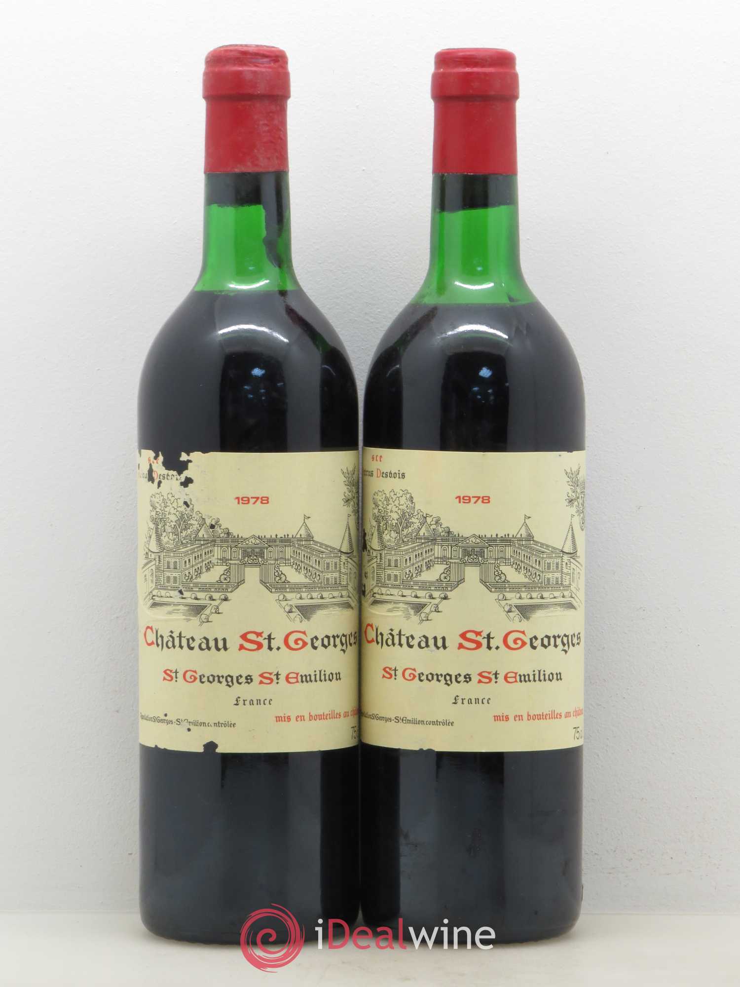 Château Saint-Georges 1978 - Lot de 11 bouteilles - 4