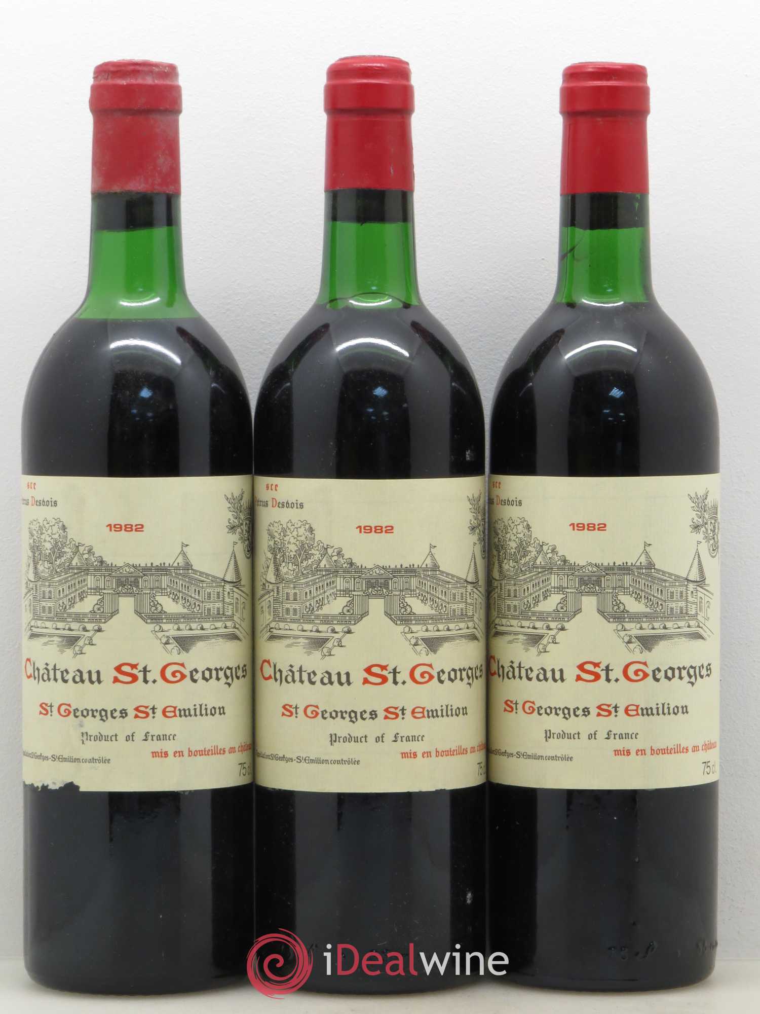 Château Saint-Georges 1982 - Lot de 12 bouteilles - 2