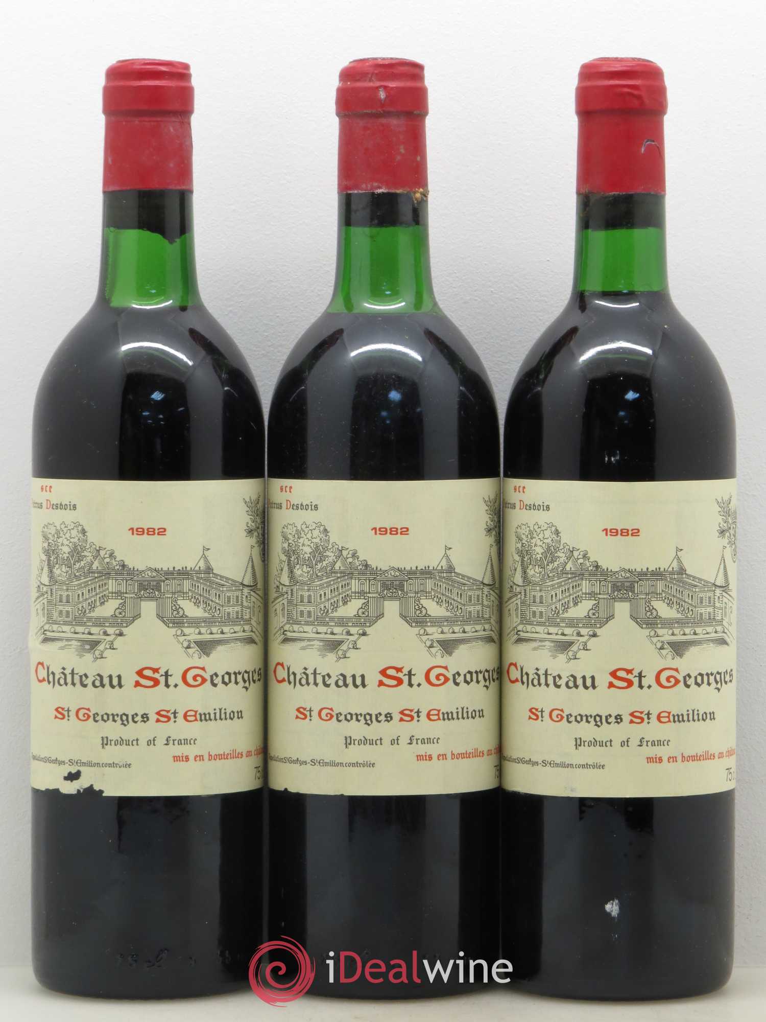 Château Saint-Georges 1982 - Lot de 12 bouteilles - 3