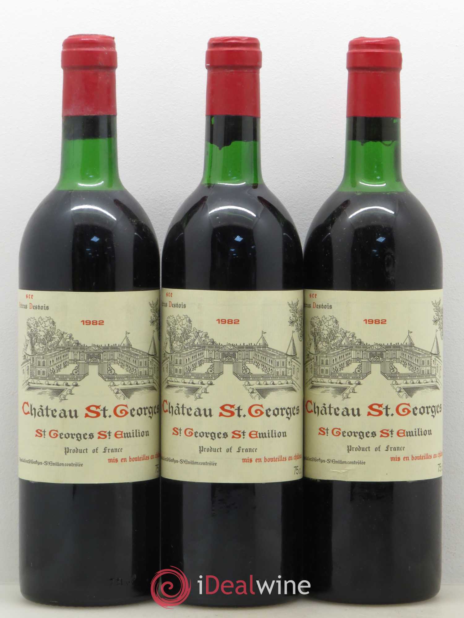 Château Saint-Georges 1982 - Lot de 12 bouteilles - 4