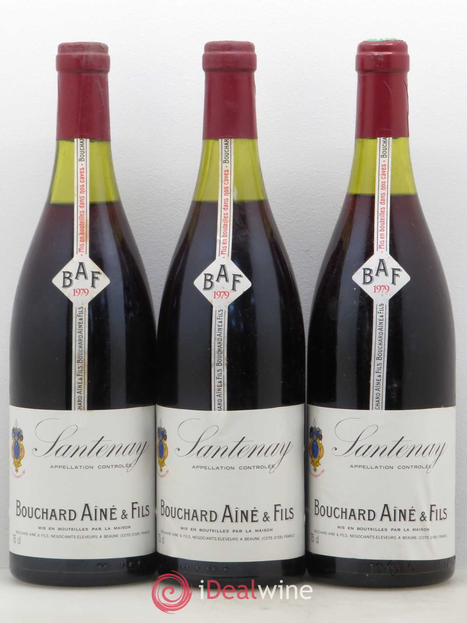 Santenay Bouchard Ainé et fils 1979 - Posten von 6 Flaschen - 2