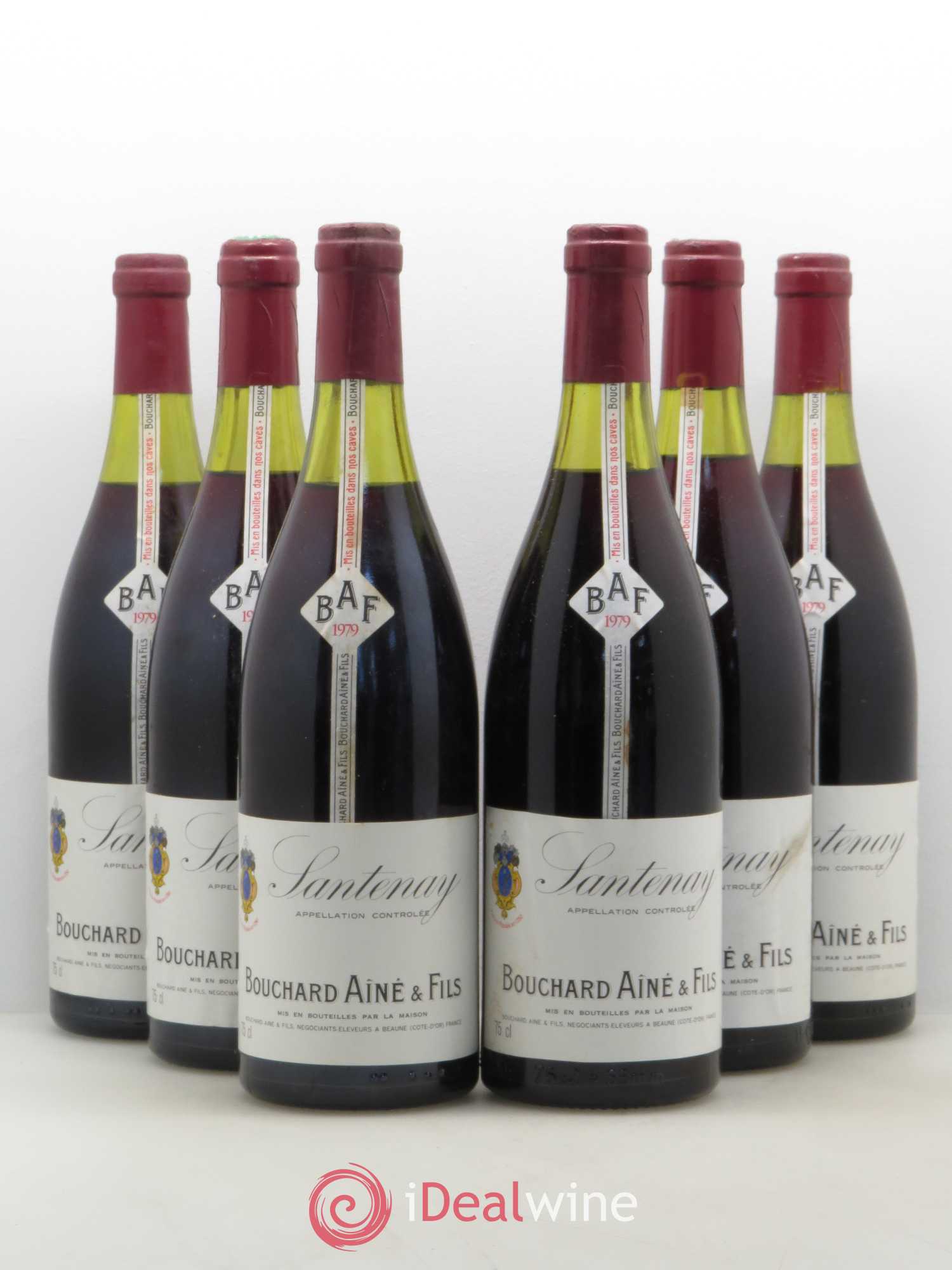 Santenay Bouchard Ainé et fils 1979 - Posten von 6 Flaschen - 0