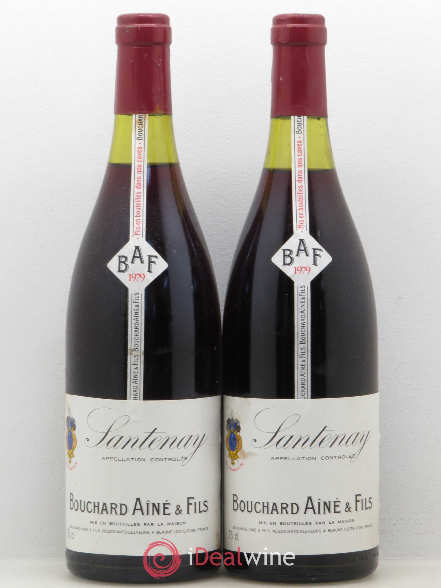 Santenay Bouchard Père & Fils 1979 - Lot de 2 bouteilles - 0