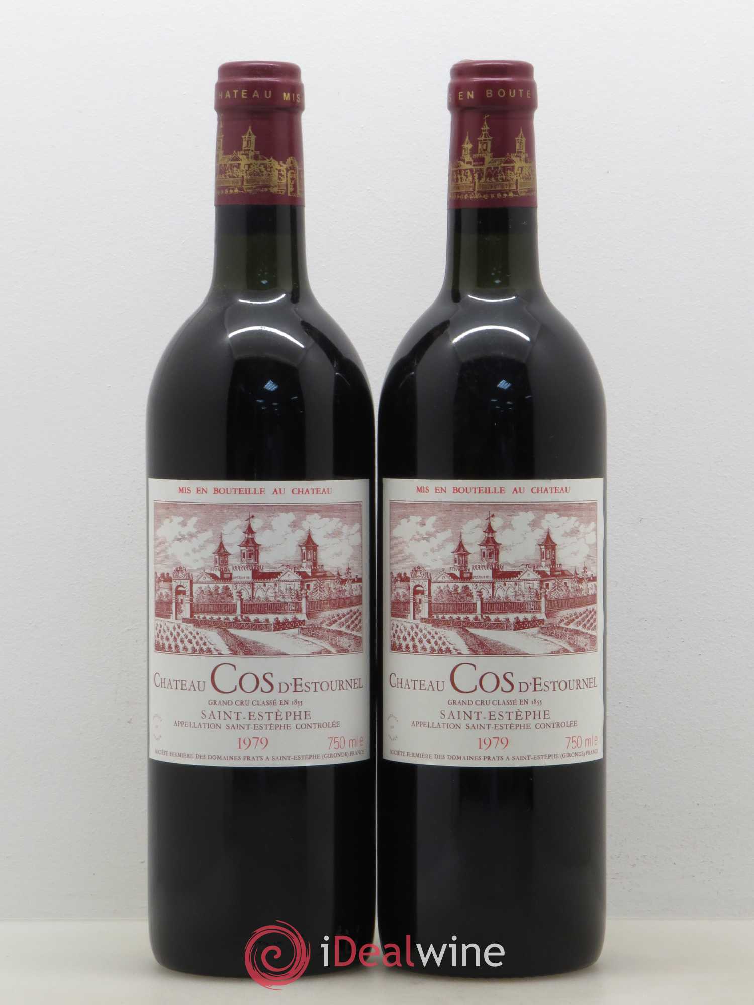 Cos d'Estournel 2ème Grand Cru Classé 1979 - Lot de 2 bouteilles - 0