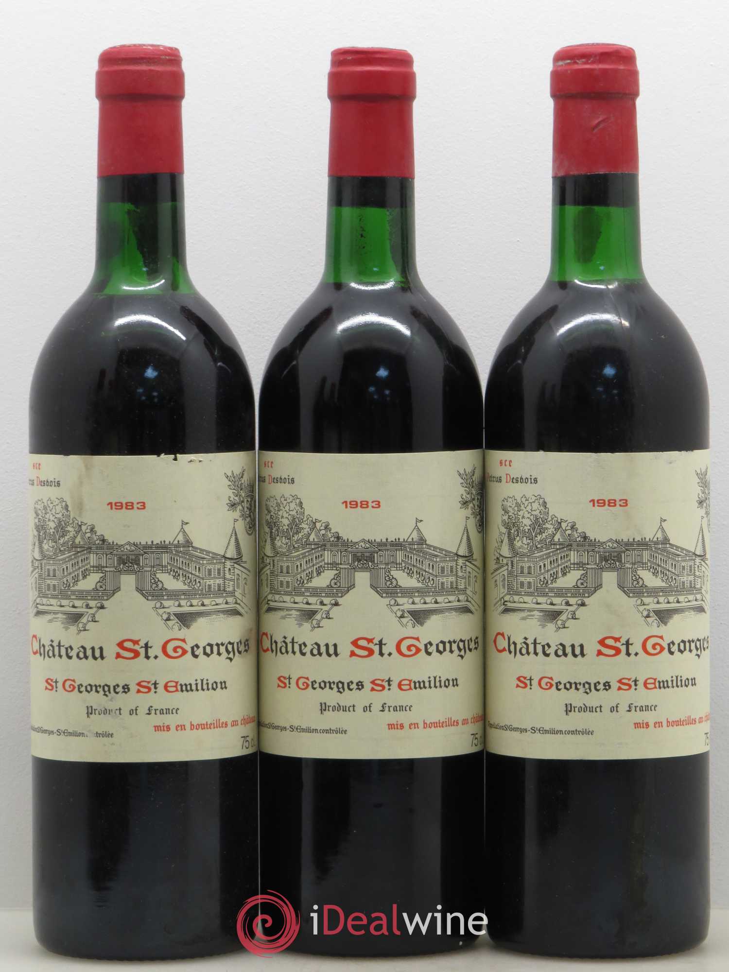 Château Saint-Georges 1983 - Lot de 6 bouteilles - 2
