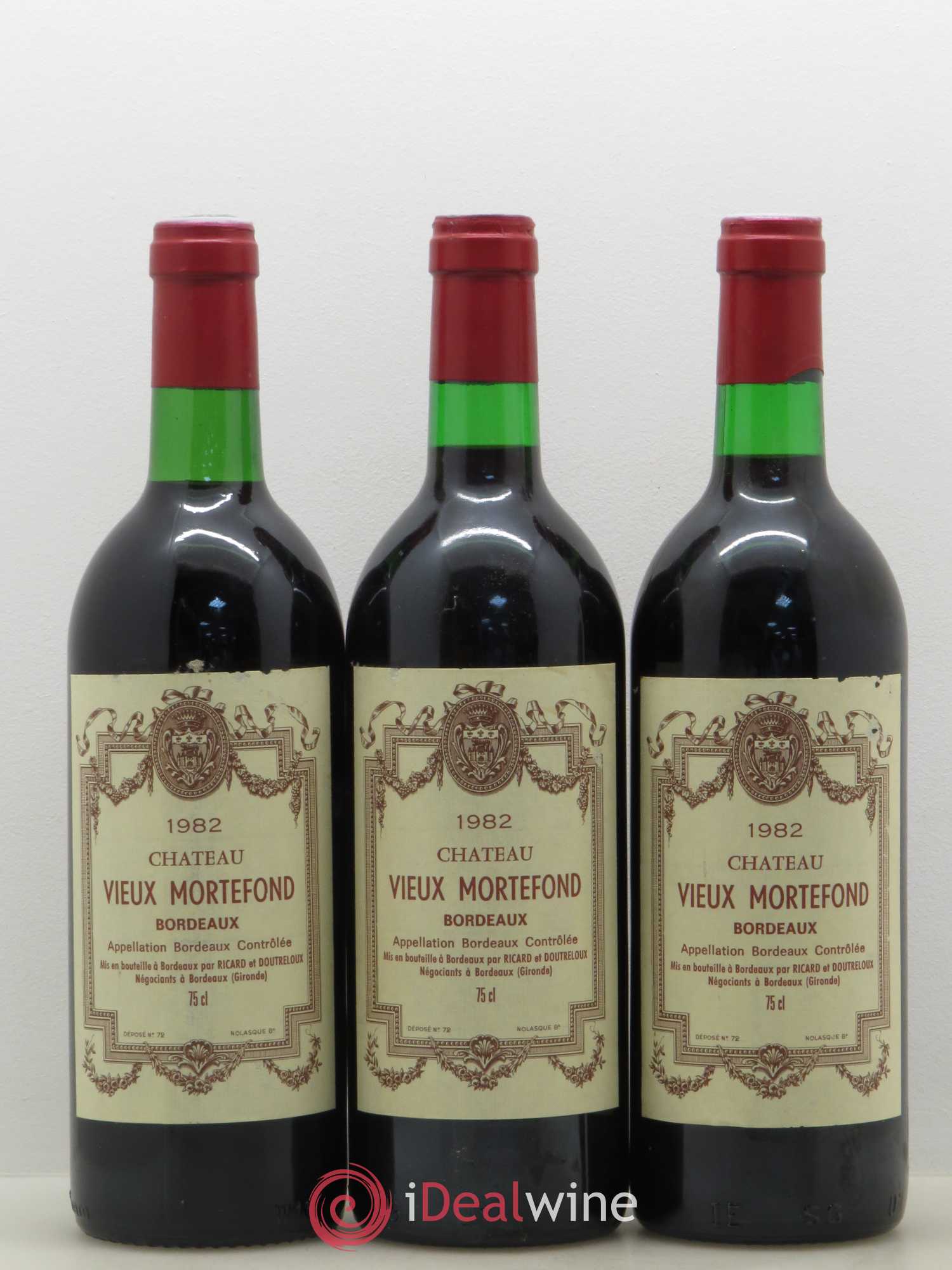 Bordeaux Château Vieux Montefond (sans prix de réserve) 1982 - Lot de 12 bouteilles - 2